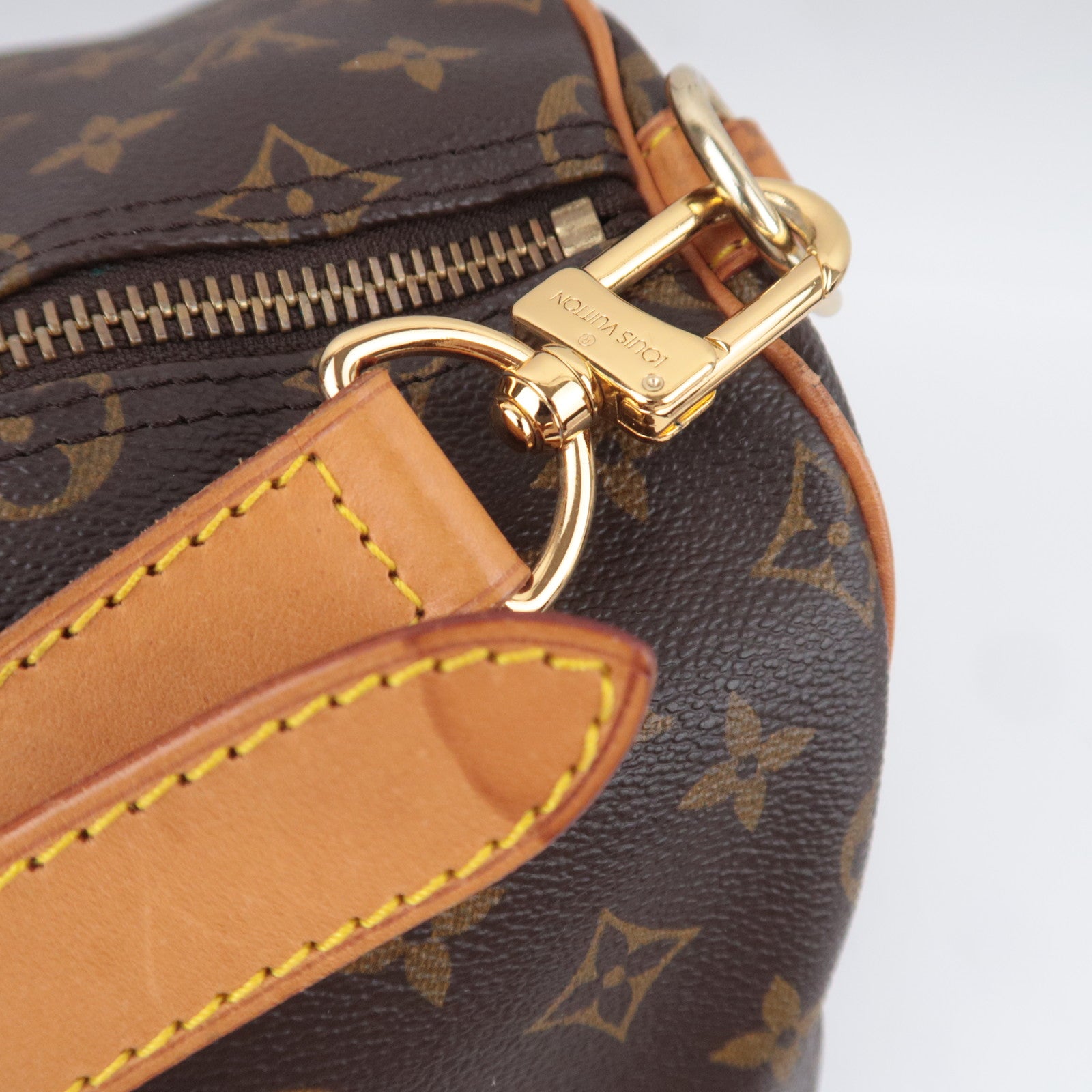 Louis Vuitton Monogram Keepall Bandouliere 55 Travel Bag M41414