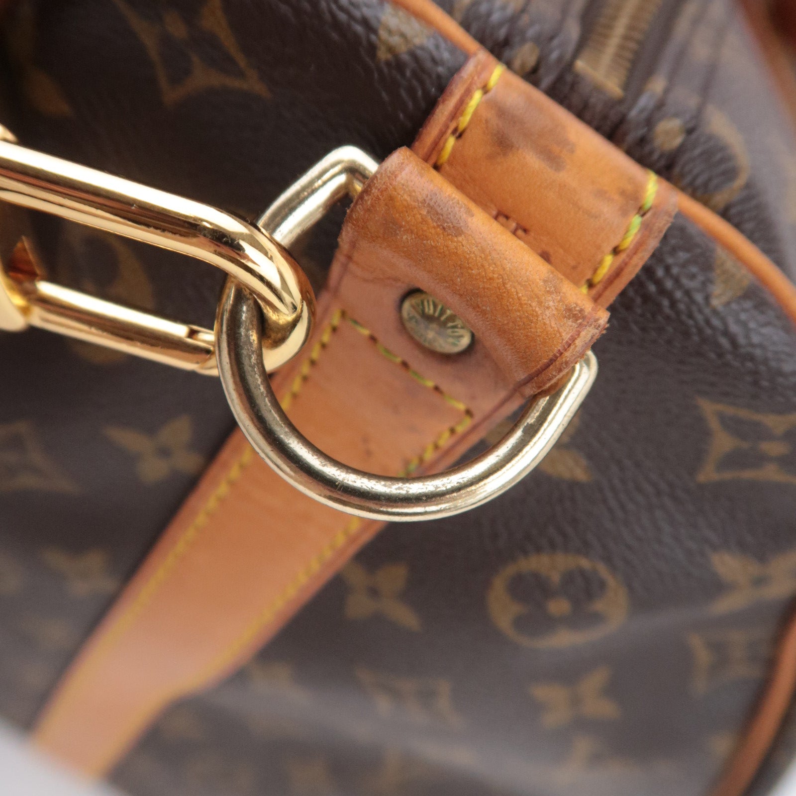 Louis Vuitton Monogram Keepall Bandouliere 55 Travel Bag M41414