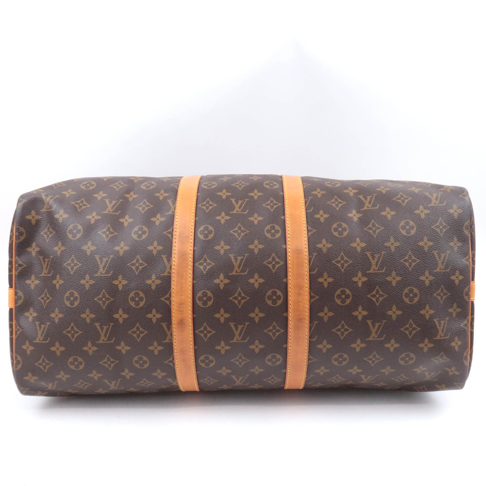 Louis Vuitton Monogram Keepall Bandouliere 55 Travel Bag M41414