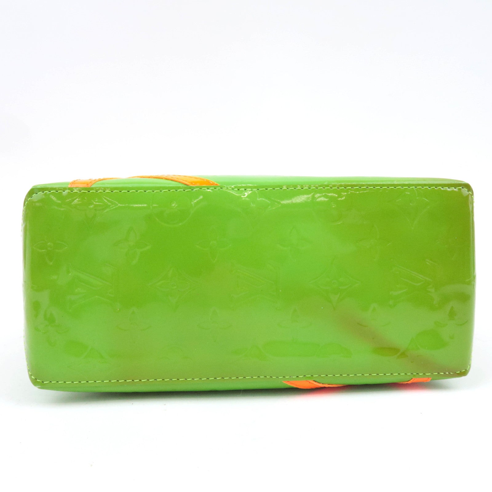 Louis Vuitton Monogram Vernis Fluo Reade PM Robert Wilson 2002 Christmas Exclusive Vert M91904