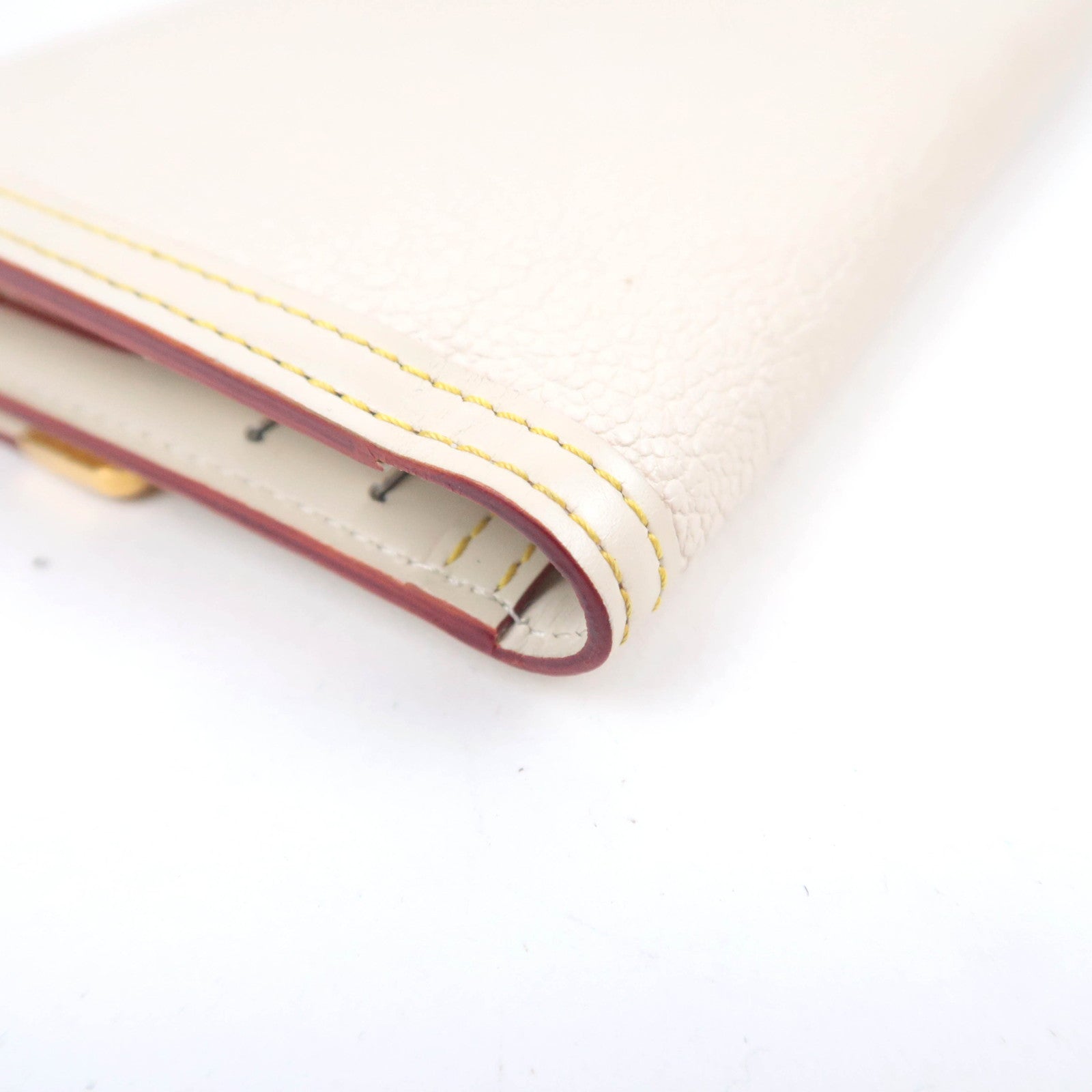 Louis Vuitton Suhali Porte Tresor International Long Wallet Blanc M91839