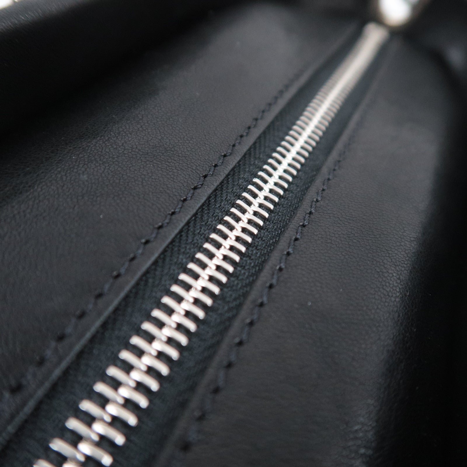 JIMMY CHOO Star Studs 2Way Leather Handbag Black