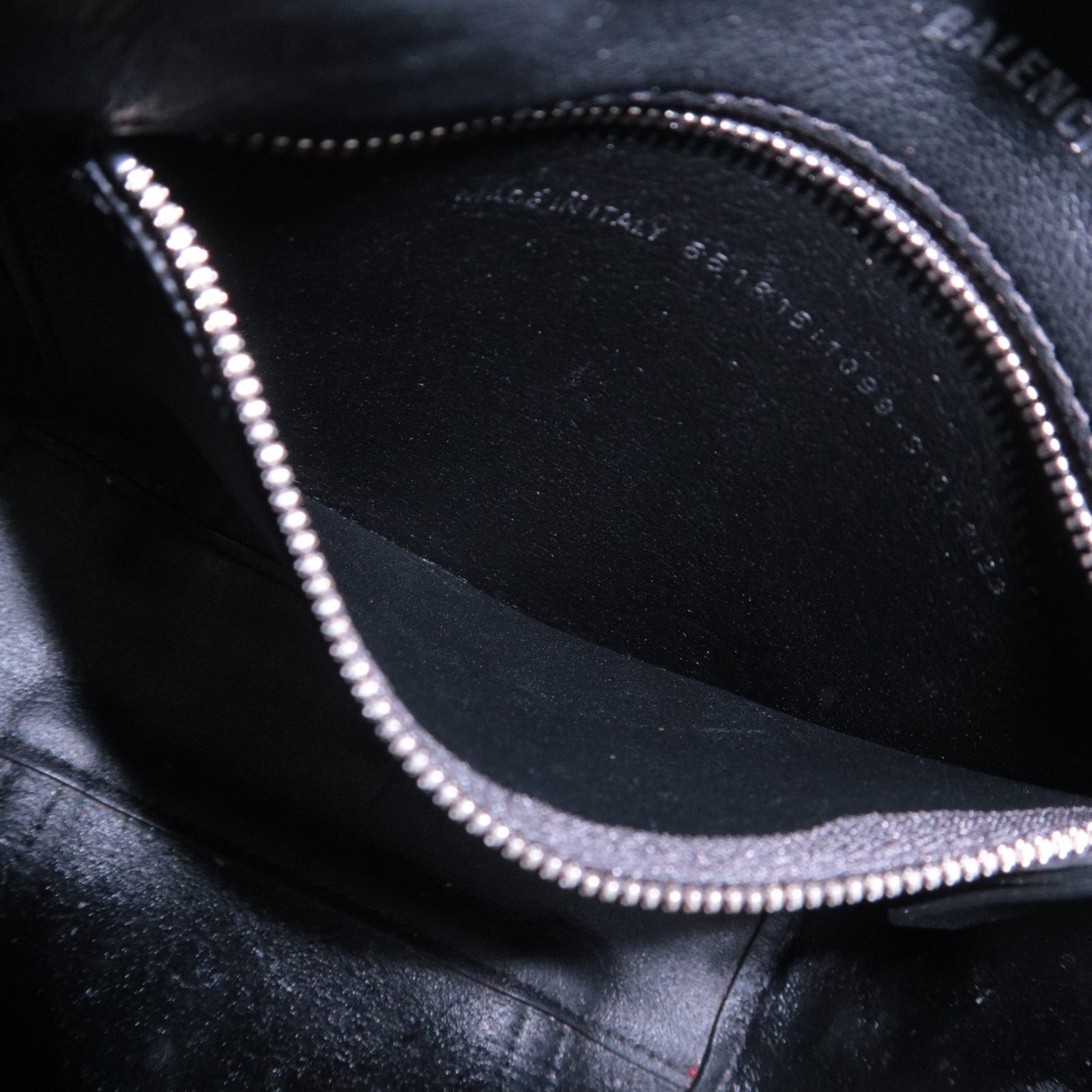 BALENCIAGA Everyday Tote XXS 2Way Leather Hand Bag Black 551815