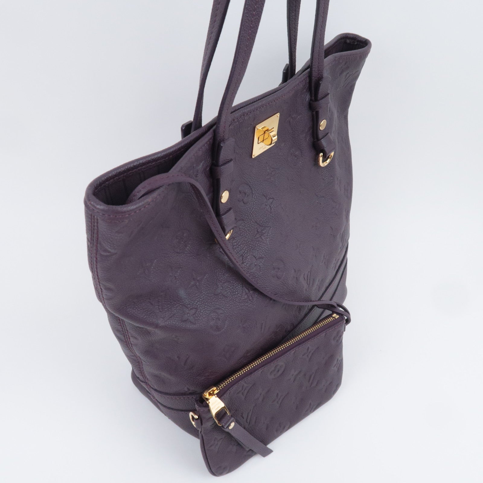 Louis Vuitton Monogram Empreinte Citadine PM Tote Bag M40553