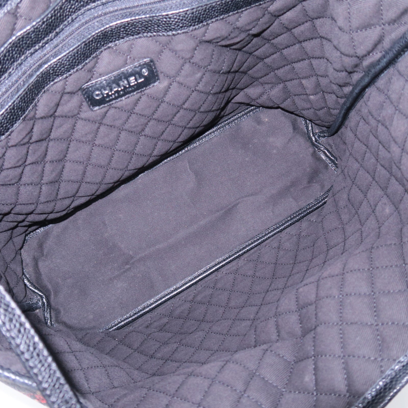CHANEL Coco Travel PVC Leather Tote Bag