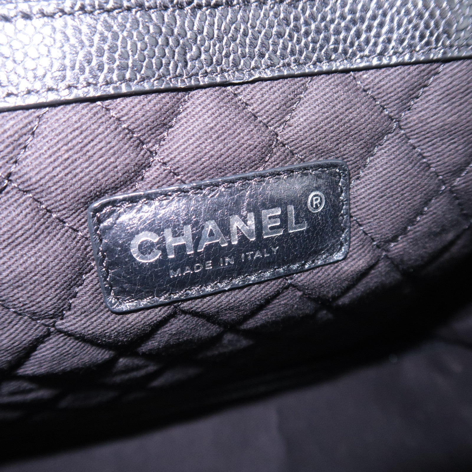 CHANEL Coco Travel PVC Leather Tote Bag