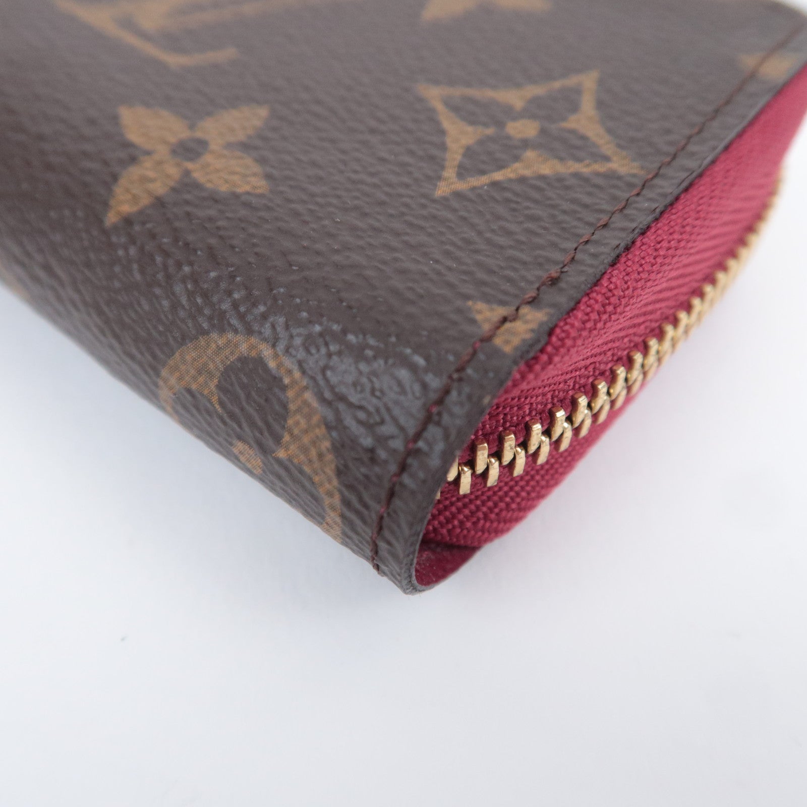 Louis Vuitton Monogram Multi Cartes Coin Case Fuchsia M61299