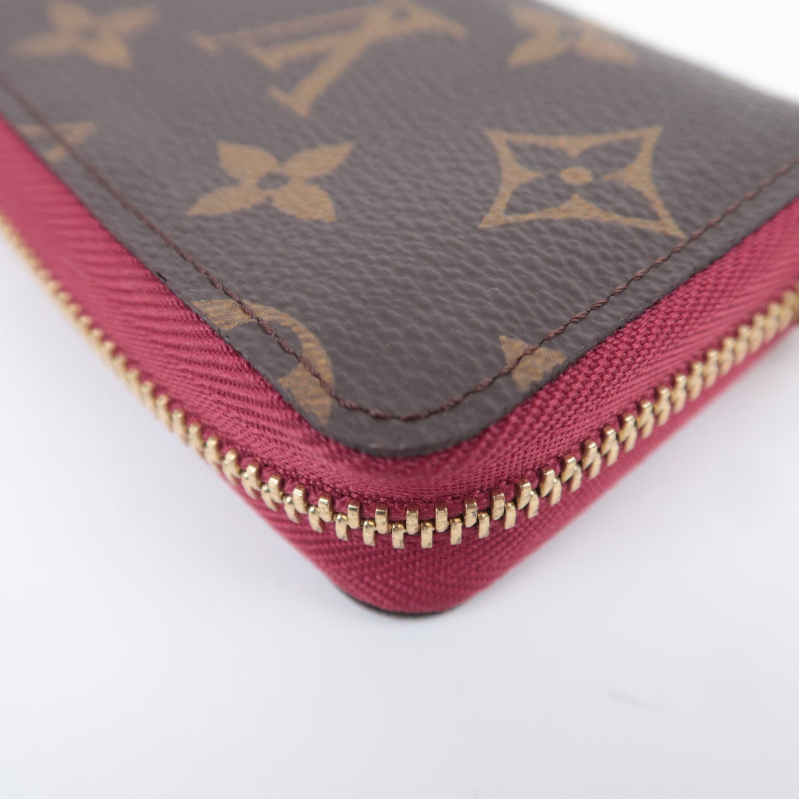 Louis Vuitton Monogram Multi Cartes Coin Case Fuchsia M61299