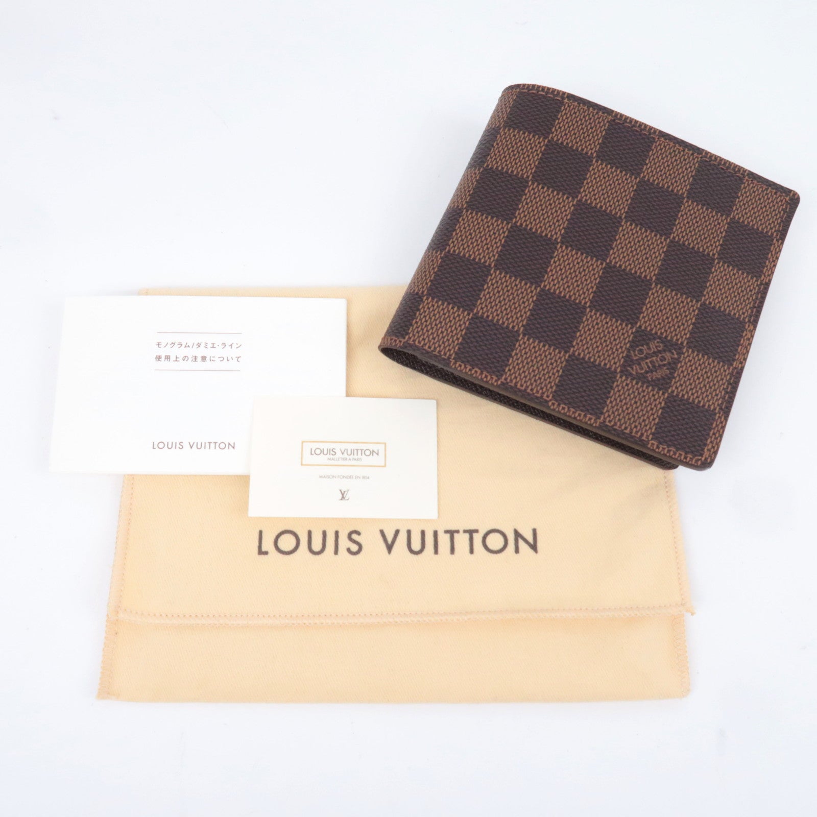 Louis Vuitton Damier Portefeuille Marco Wallet N61675