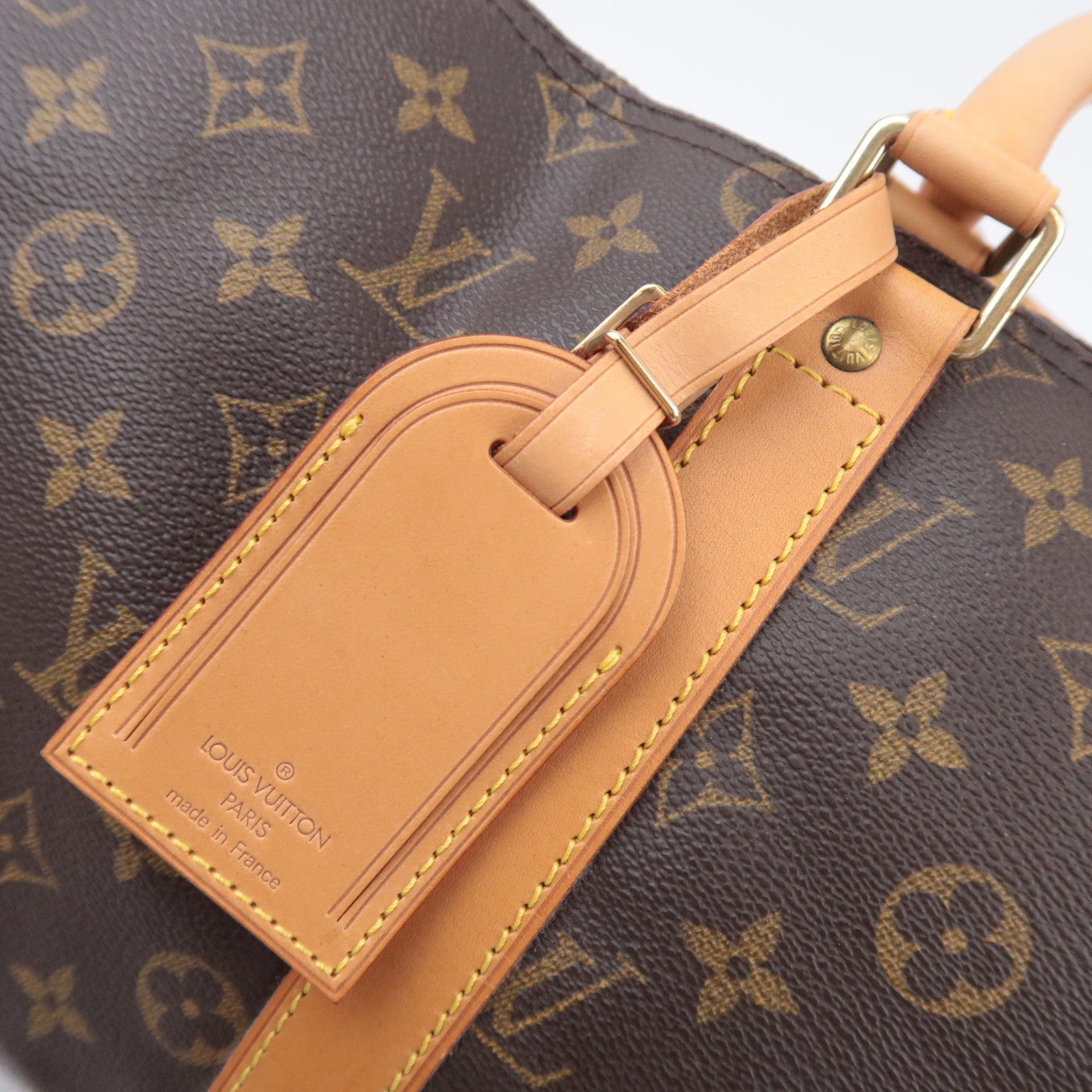 Louis Vuitton Monogram Keepall Bandouliere 45 Travel Bag M41418