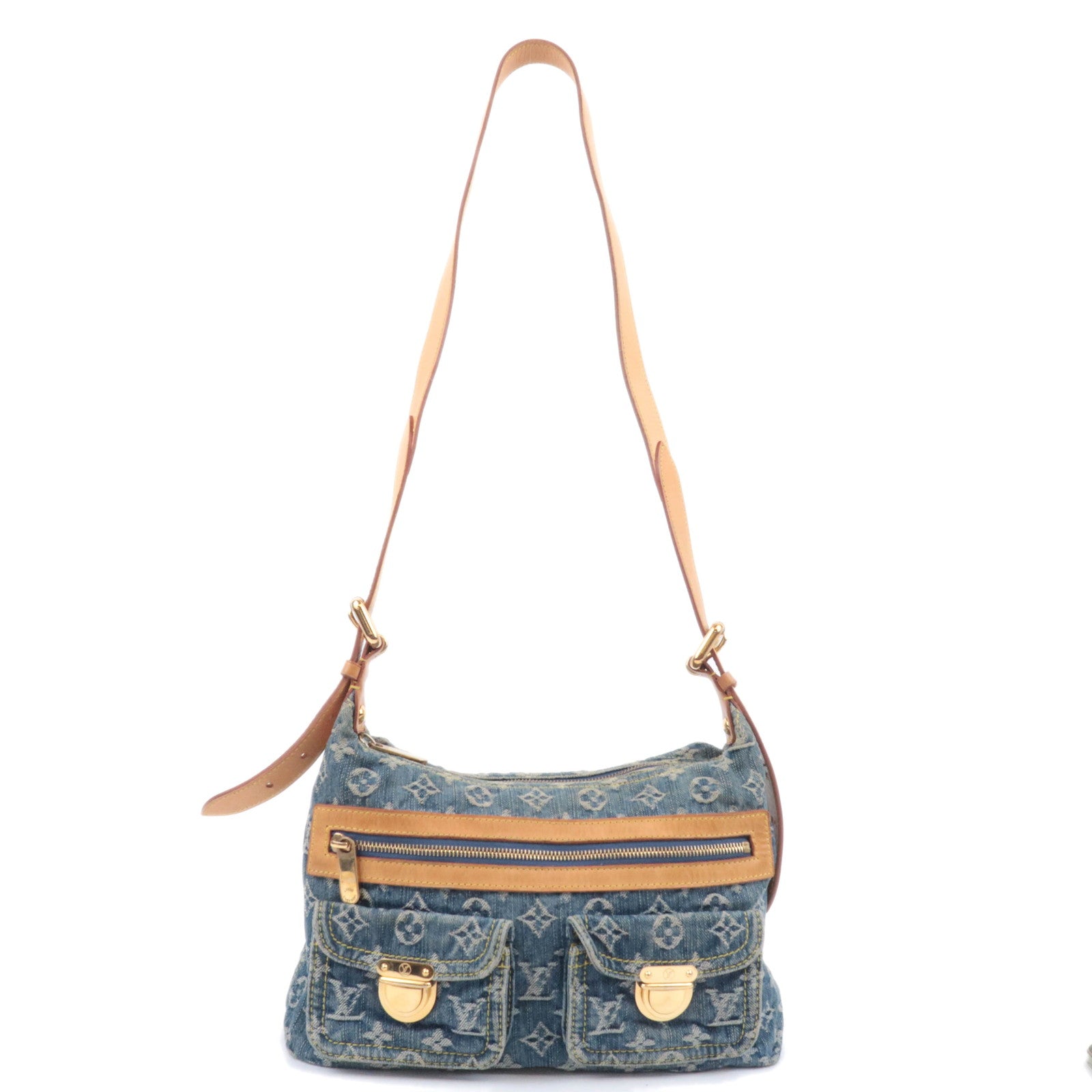 Louis Vuitton Monogram Denim Baggy PM Shoulder Bag M9504991367