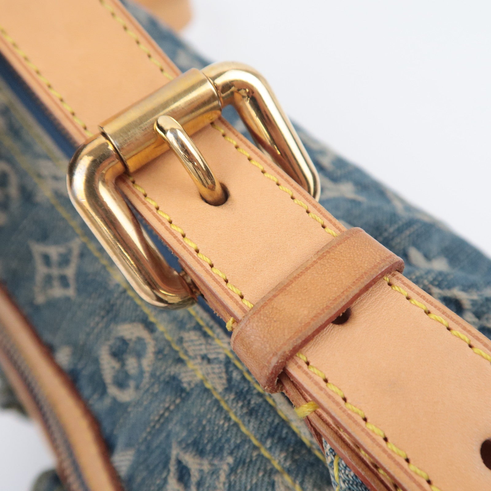 Louis Vuitton Monogram Denim Baggy PM Shoulder Bag M95049