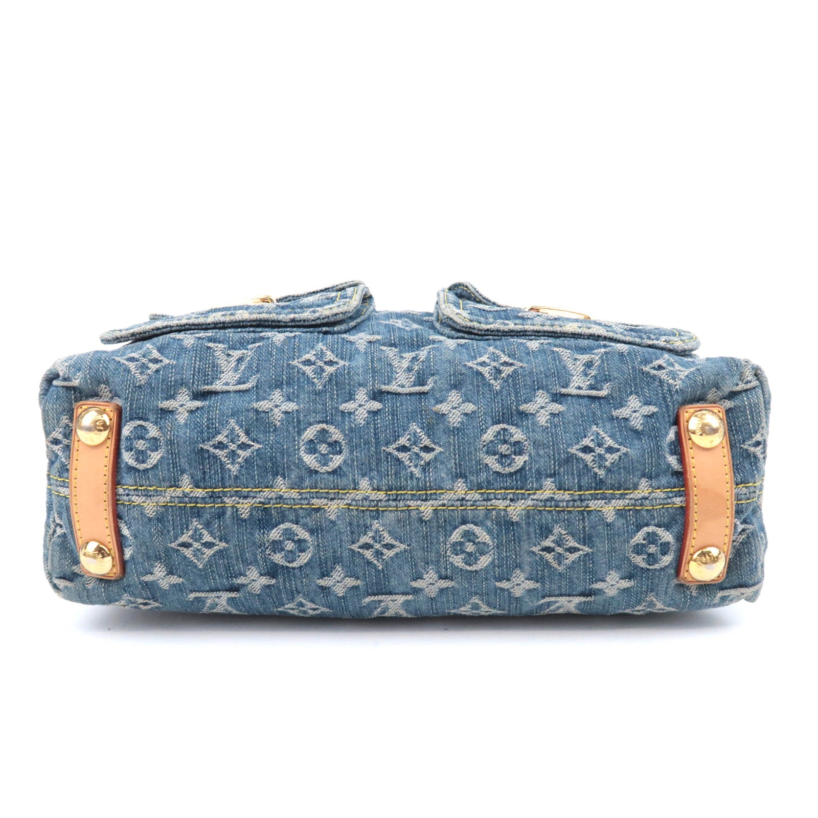 Louis Vuitton Monogram Denim Baggy PM Shoulder Bag M95049
