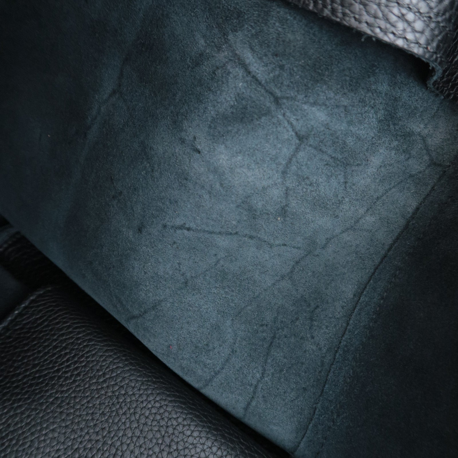 BOTTEGA VENETA Leather Tote Bag Black 145166