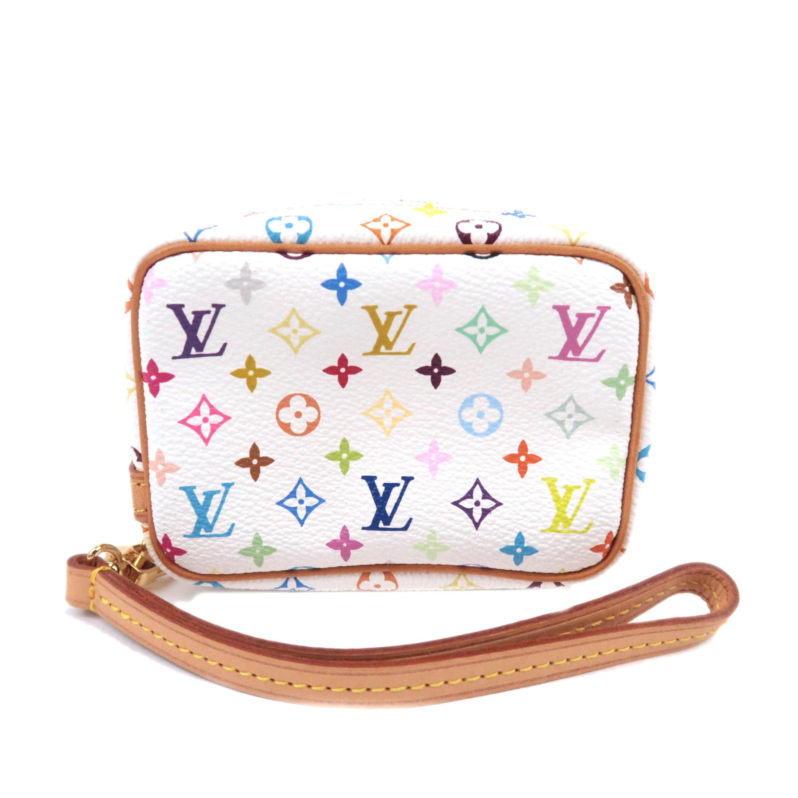 Louis Vuitton Murakami Multicolor Trousse Wapity Pouch Blanc M5803391413