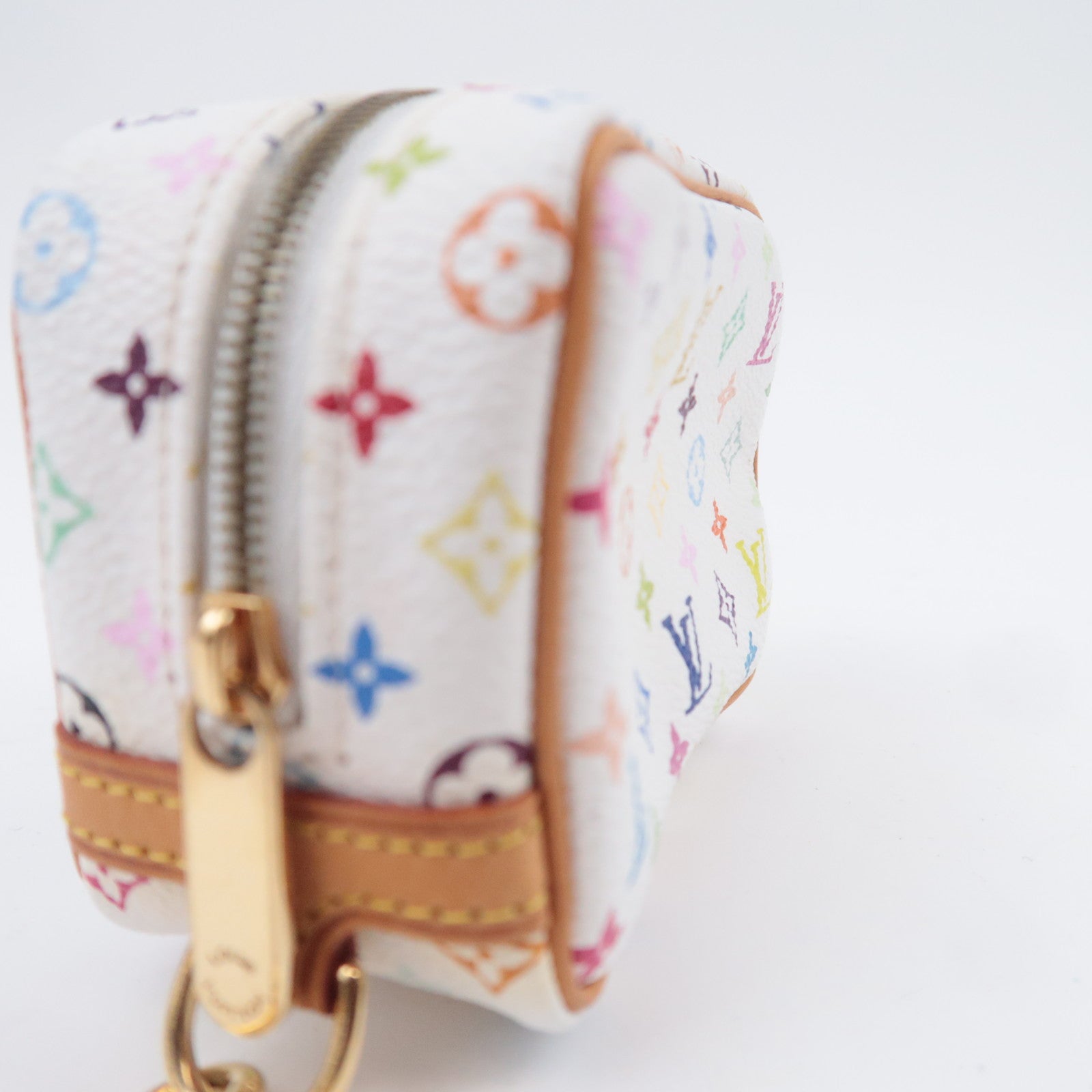 Louis Vuitton Murakami Multicolor Trousse Wapity Pouch Blanc M58033