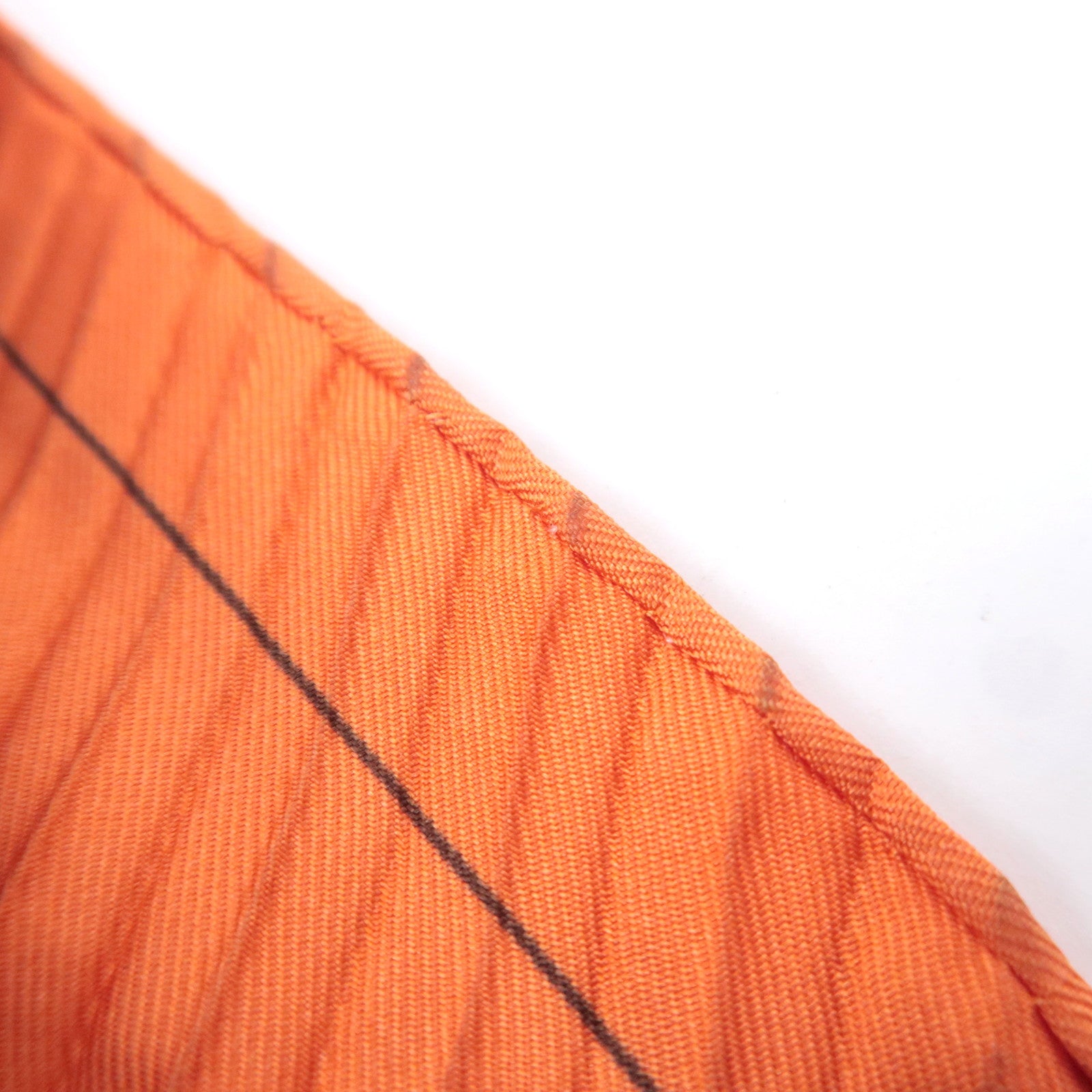HERMES Pleated Carre 90 Scarf 100% Silk