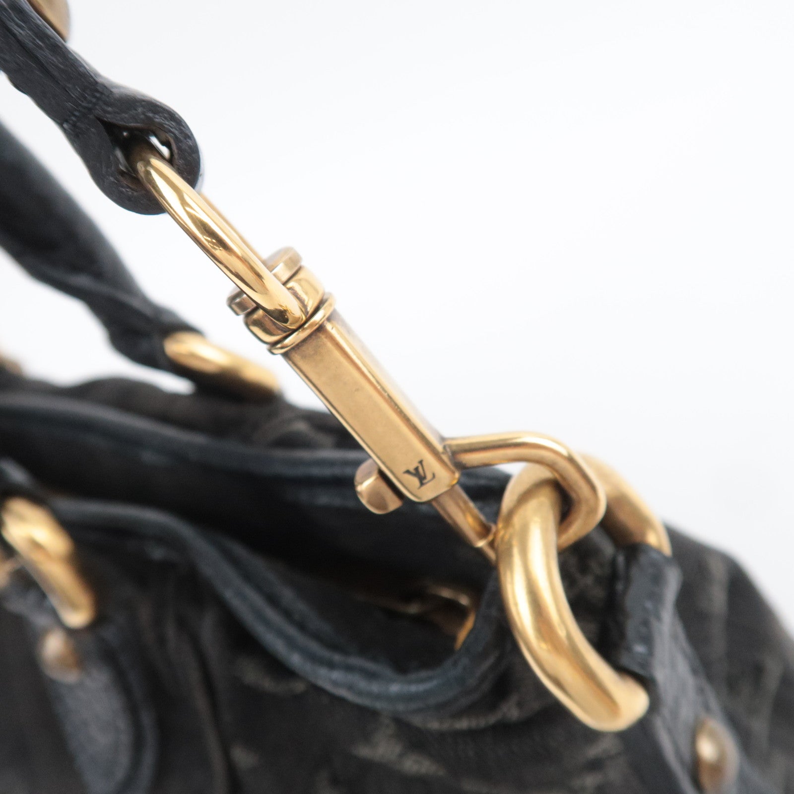 Louis Vuitton Monogram Denim Neo Cabby MM Noir M95351