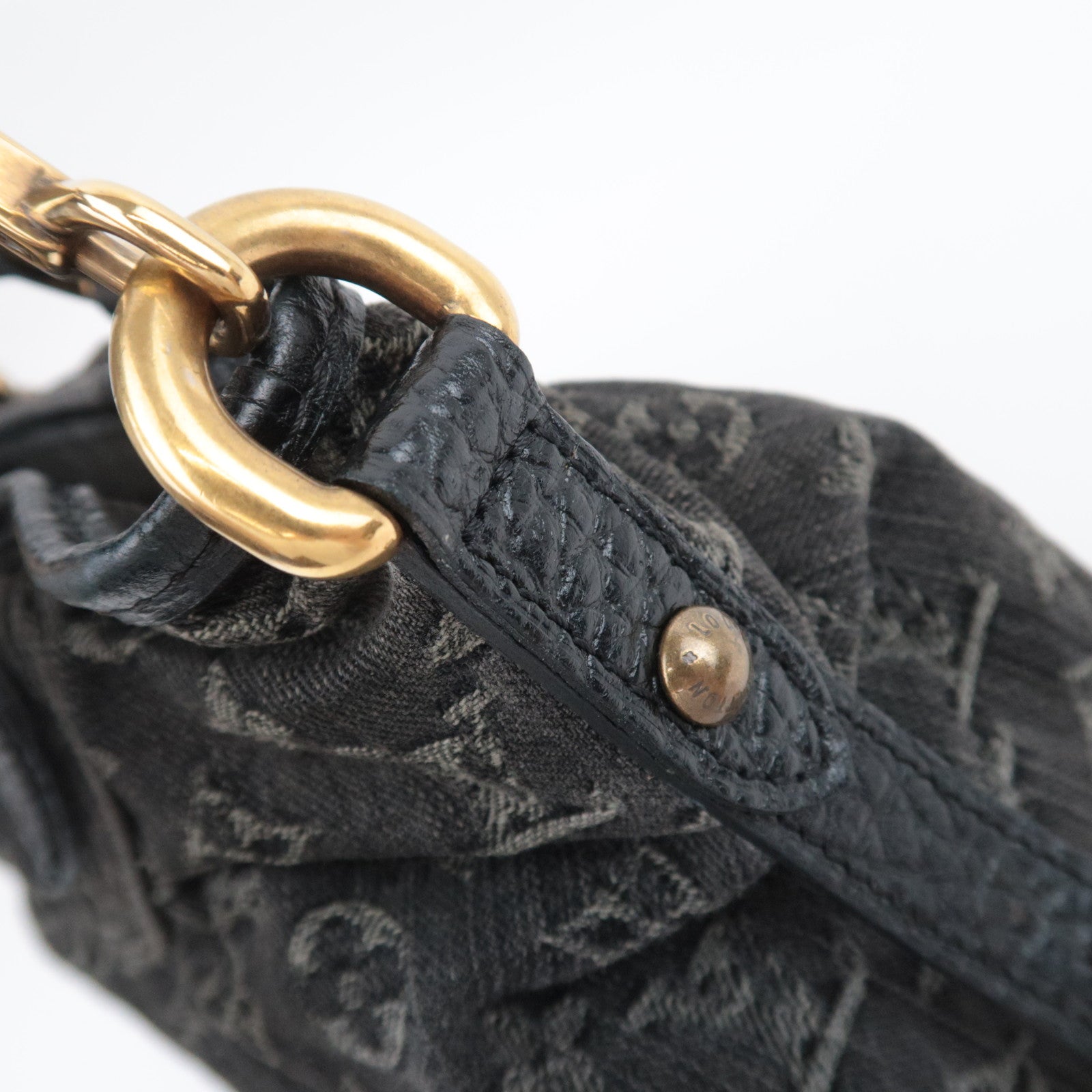 Louis Vuitton Monogram Denim Neo Cabby MM Noir M95351