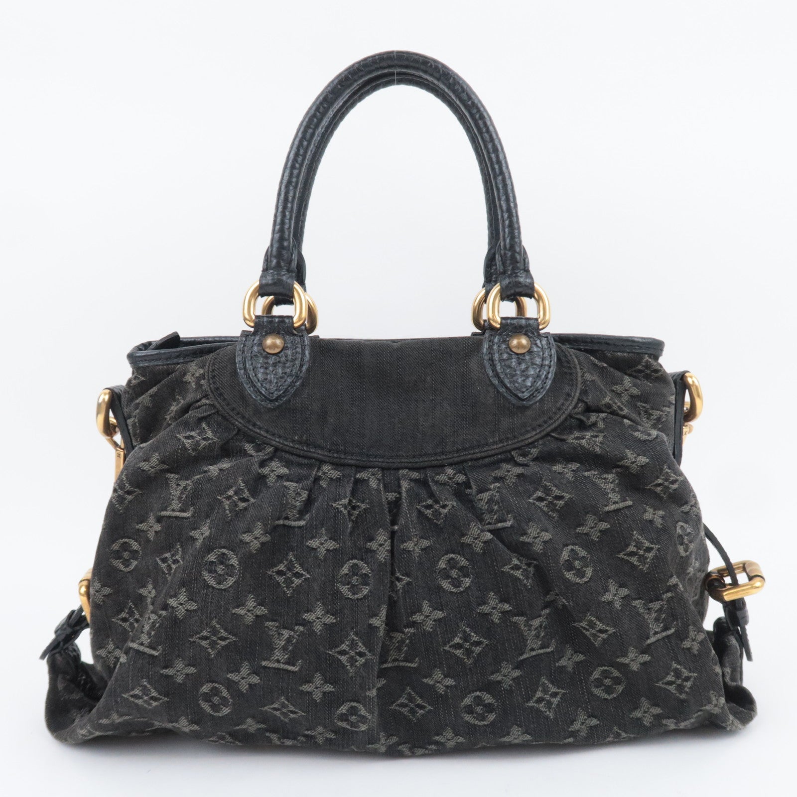 Louis Vuitton Monogram Denim Neo Cabby MM Noir M95351