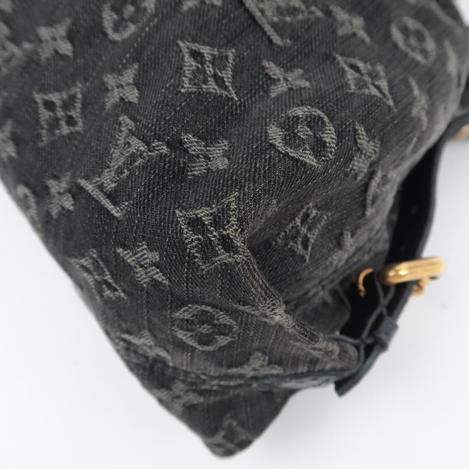 Louis Vuitton Monogram Denim Neo Cabby MM Noir M95351