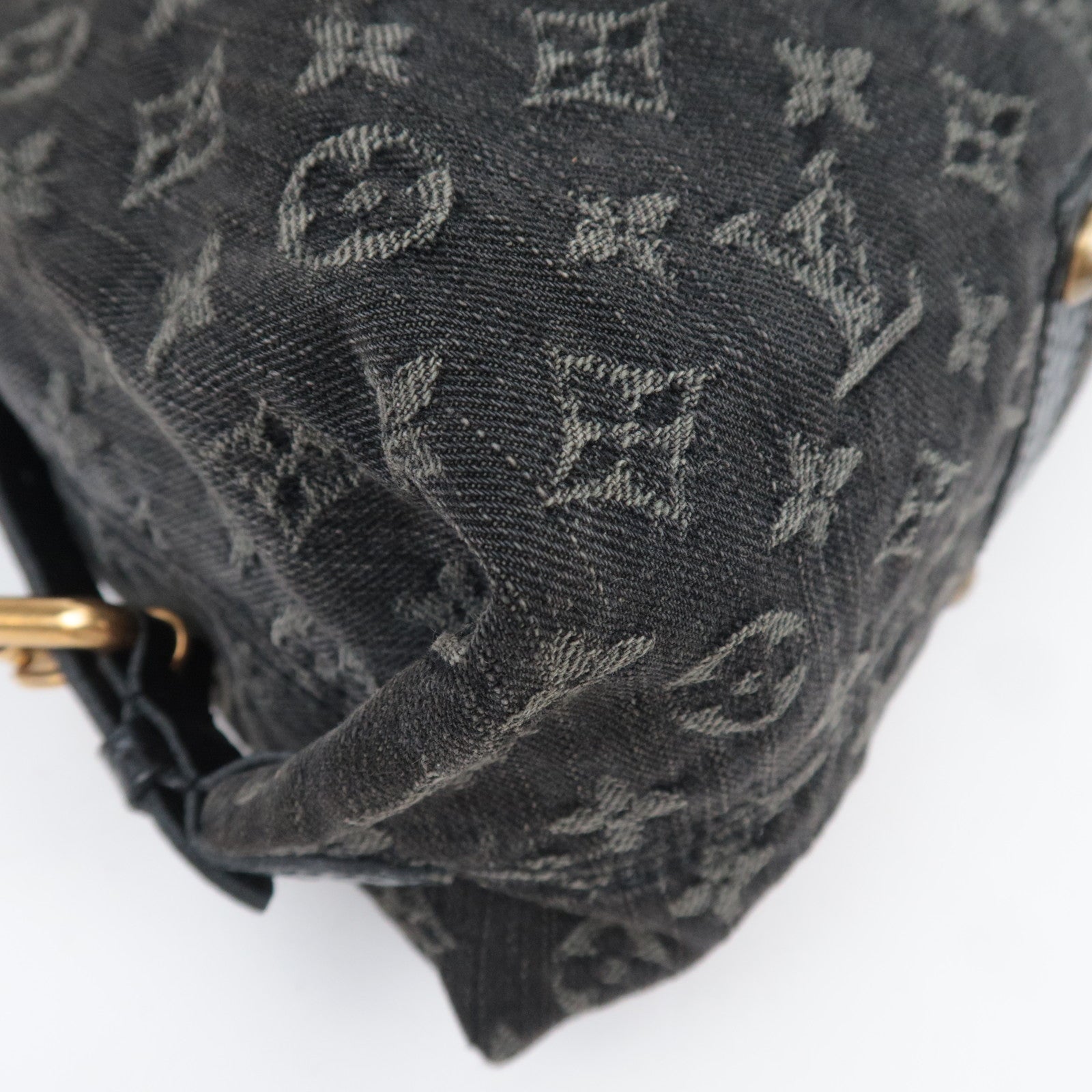 Louis Vuitton Monogram Denim Neo Cabby MM Noir M95351