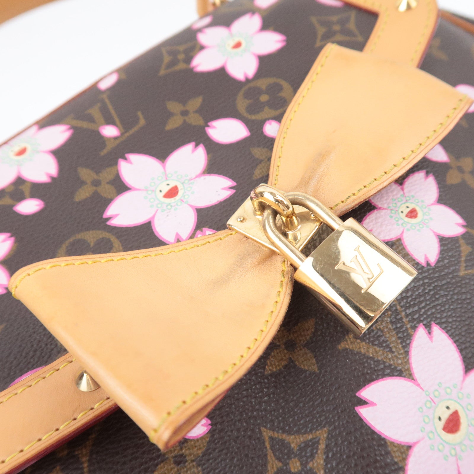 Louis Vuitton Murakami Monogram Cherry Blossom Sac Retro PM M92012