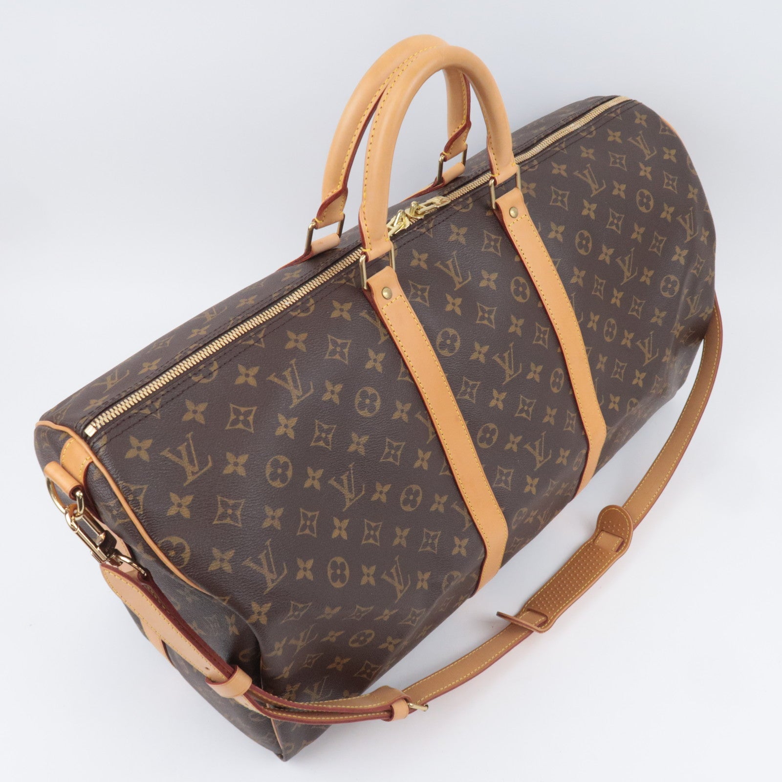 Louis Vuitton Monogram Keepall Bandouliere 55 M41414