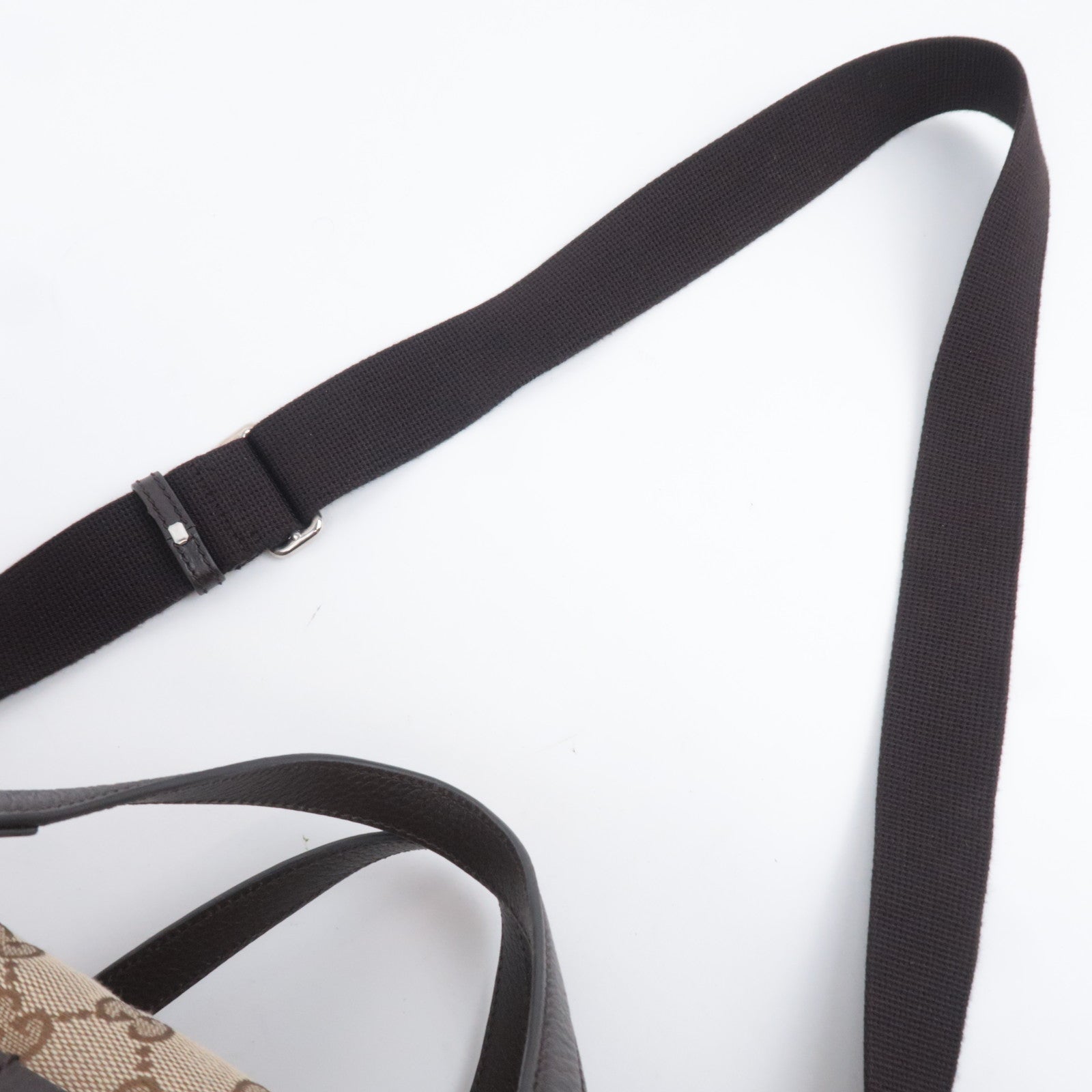 GUCCI 2Way GG Canvas Boston Bag Beige 449167