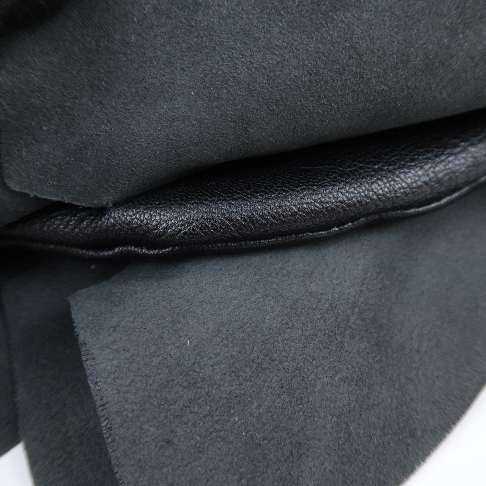 SAINT LAURENT YSL Saint-Tropez Leather Shoulder Bag Black