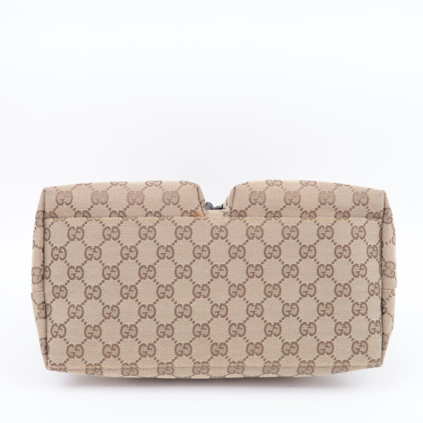 GUCCI GG Canvas Shoulder Bag Beige 001.3380