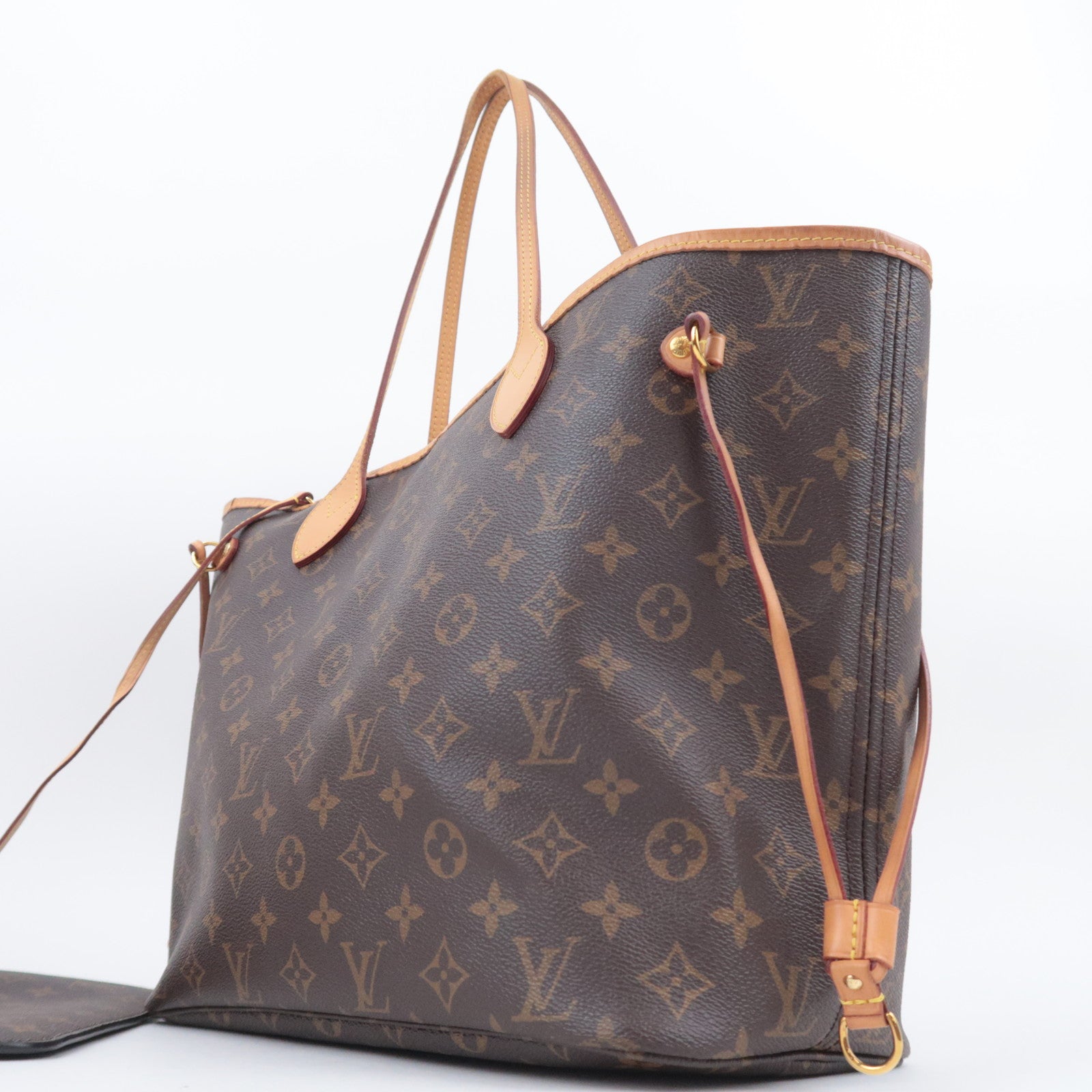 Louis Vuitton Monogram Neverfull MM Tote Bag M40156