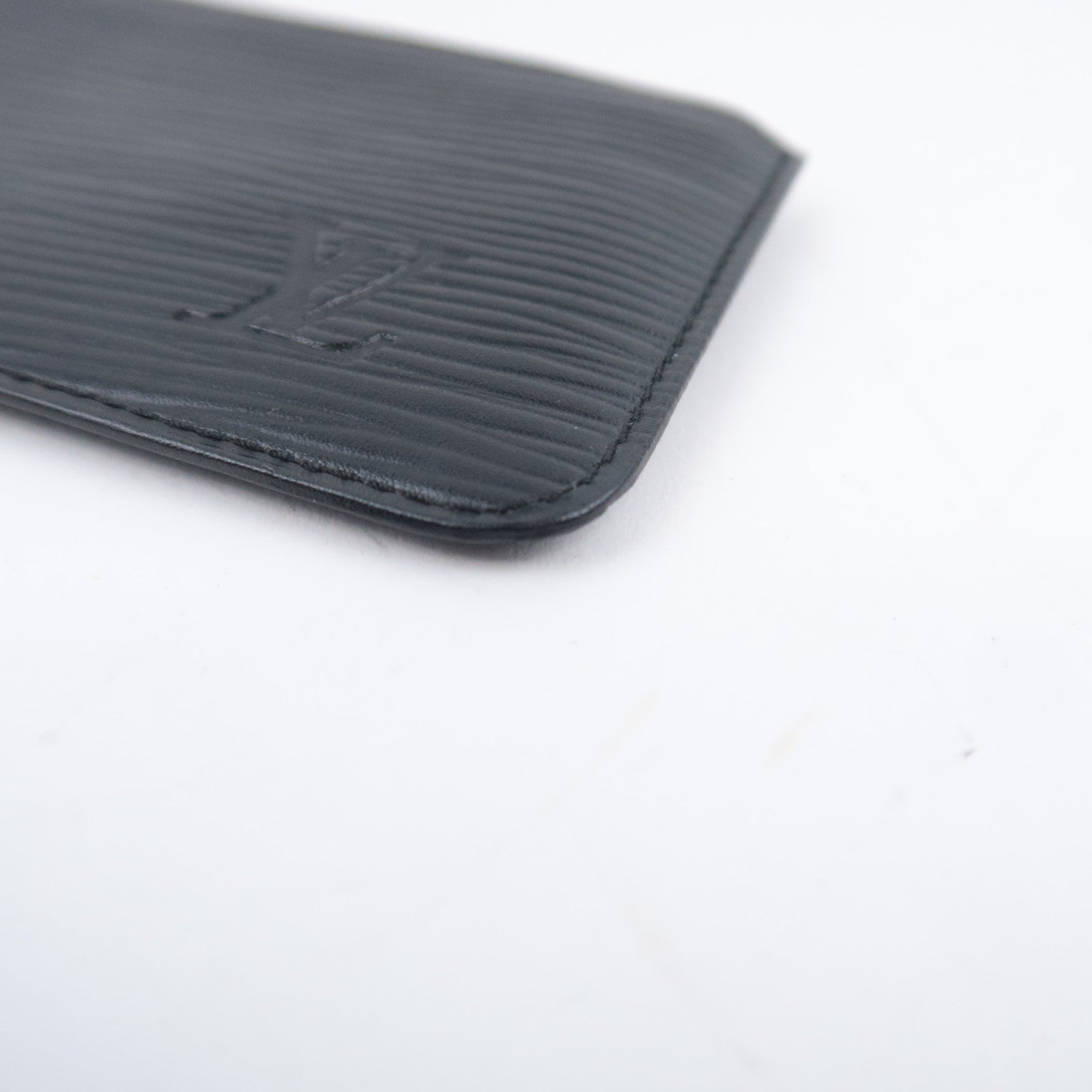 Louis Vuitton Epi Pochette Cles Coin Case Noir M63802