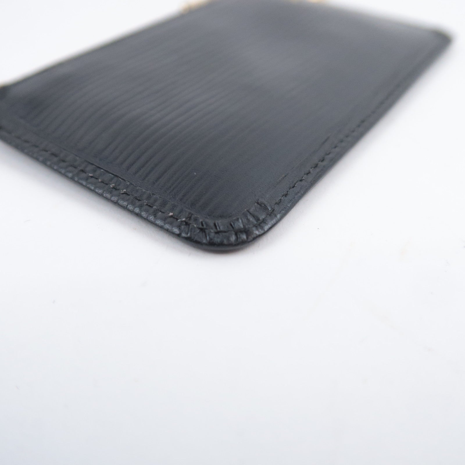 Louis Vuitton Epi Pochette Cles Coin Case Noir M63802