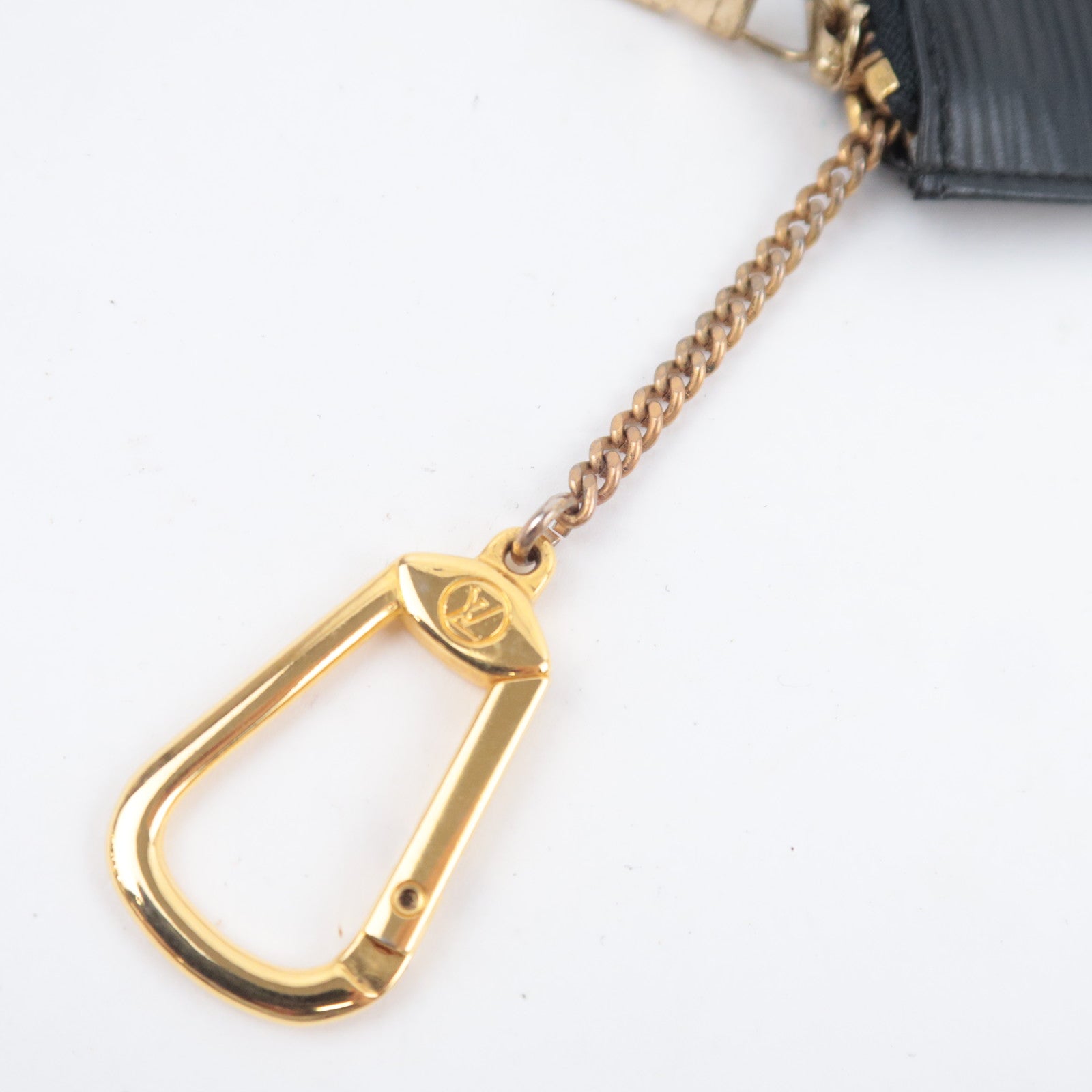 Louis Vuitton Epi Pochette Cles Coin Case Noir M63802