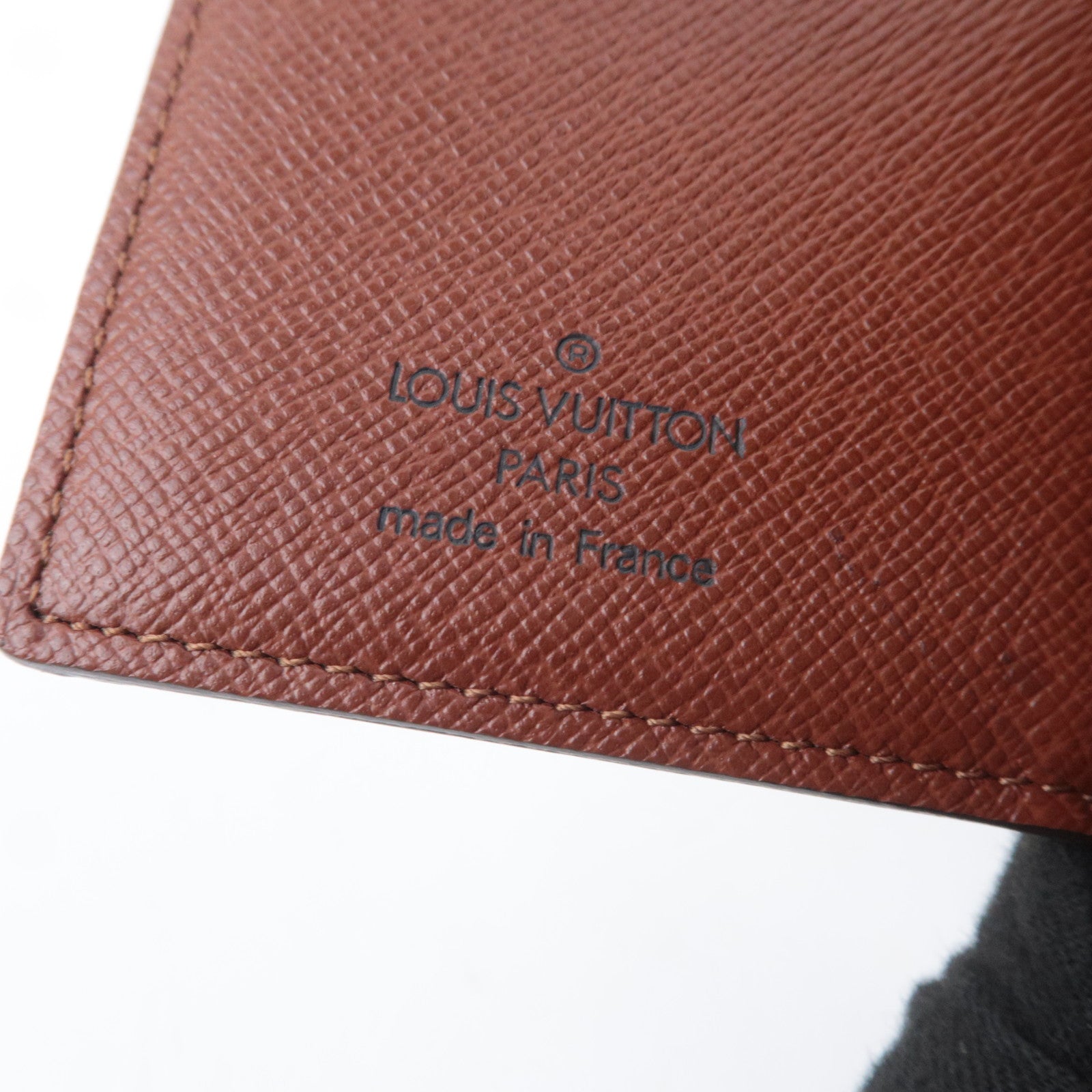 Louis Vuitton Monogram Agenda Mini Planner Cover R20007