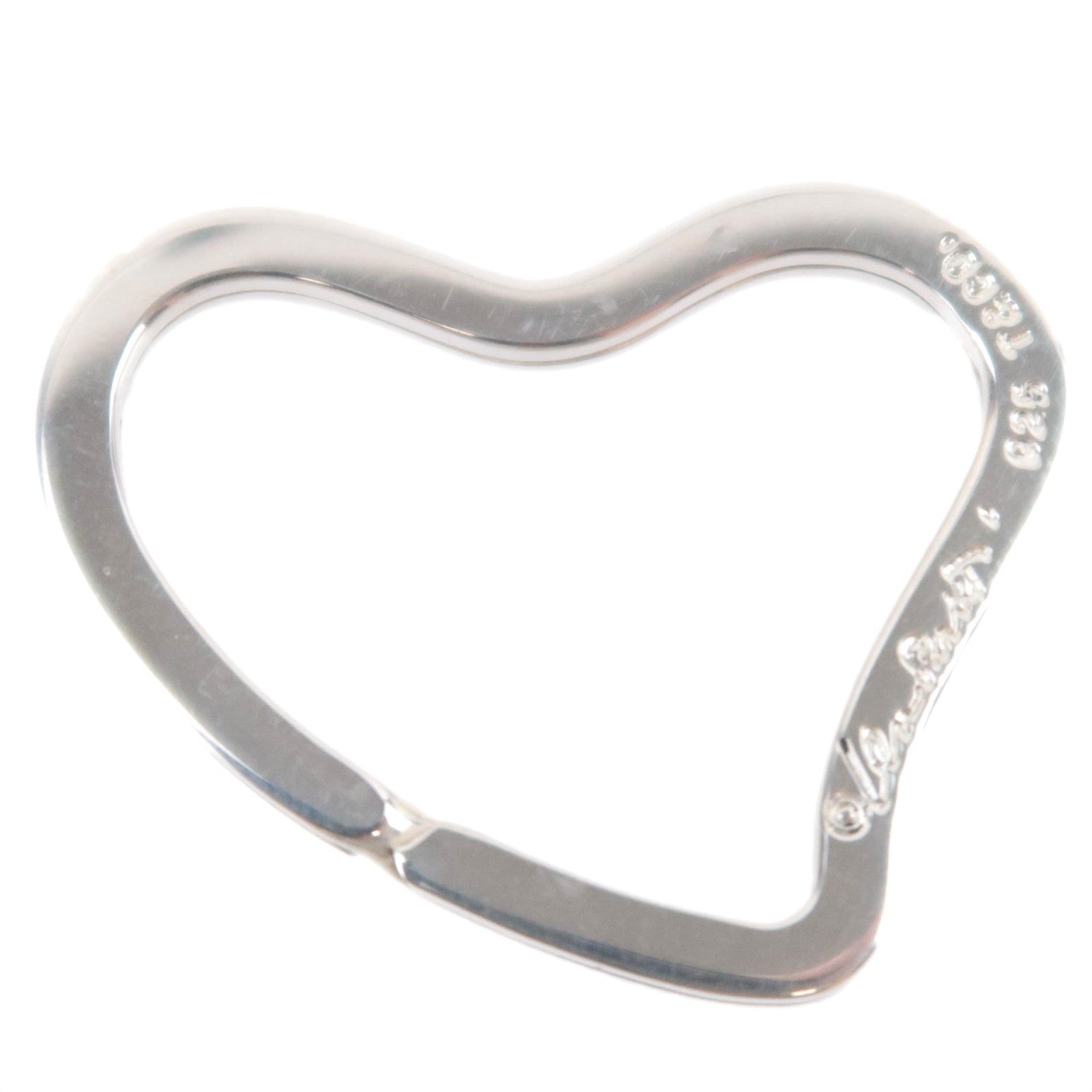 Tiffany Open Heart Keyring SV92591565
