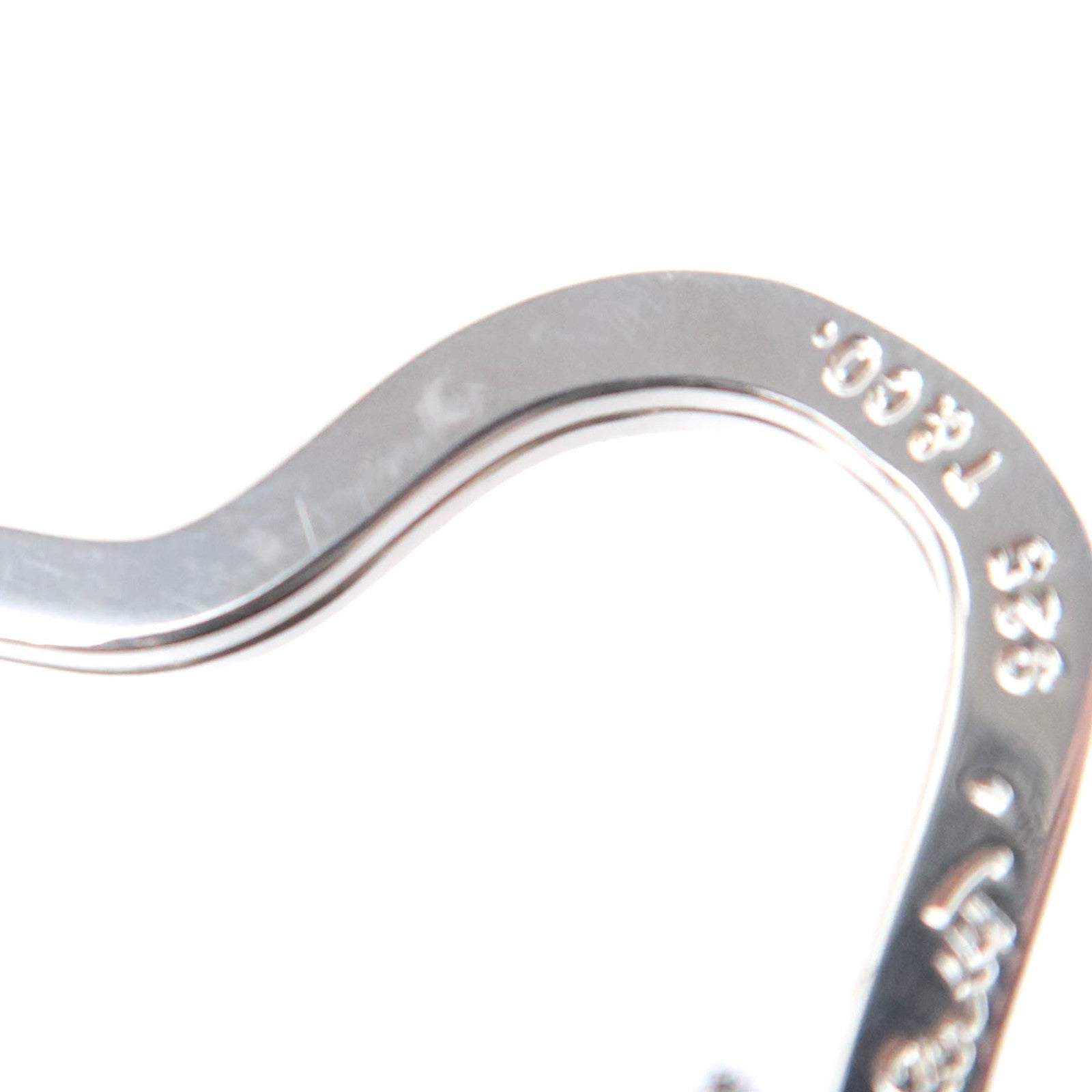 Tiffany Open Heart Keyring SV925