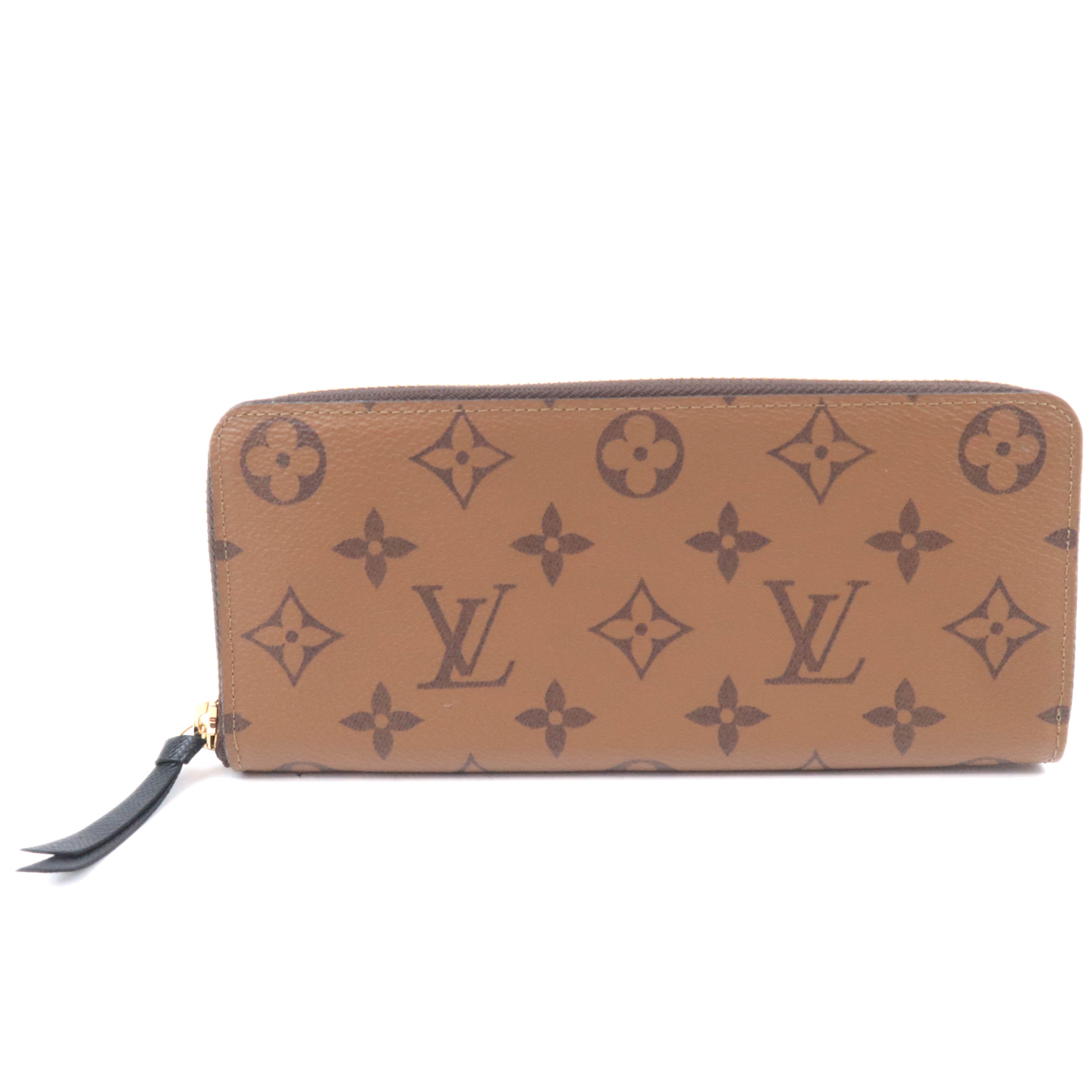 Louis Vuitton Monogram Reverse Portefeuille Clemence Wallet M8233691567