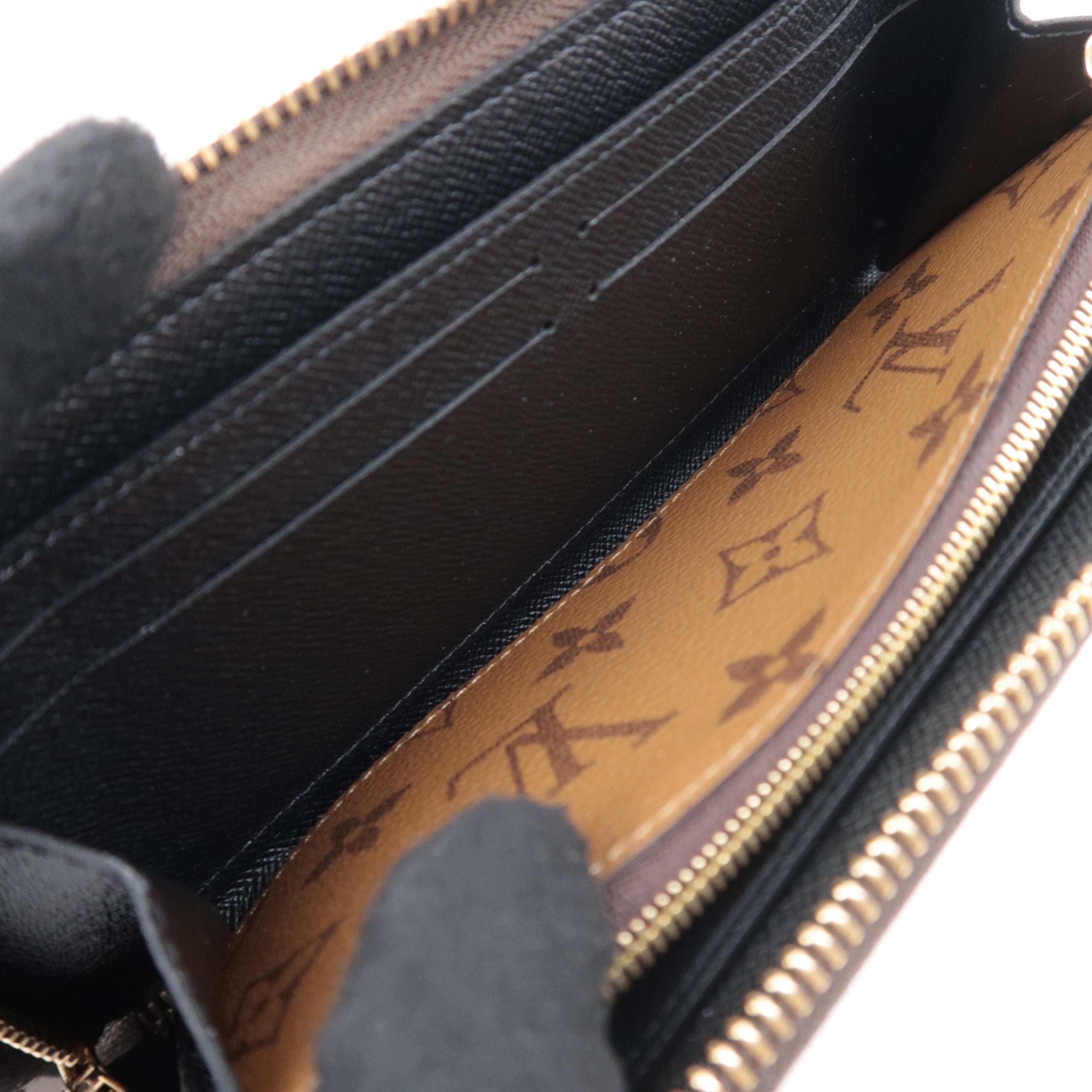 Louis Vuitton Monogram Reverse Portefeuille Clemence Wallet M82336