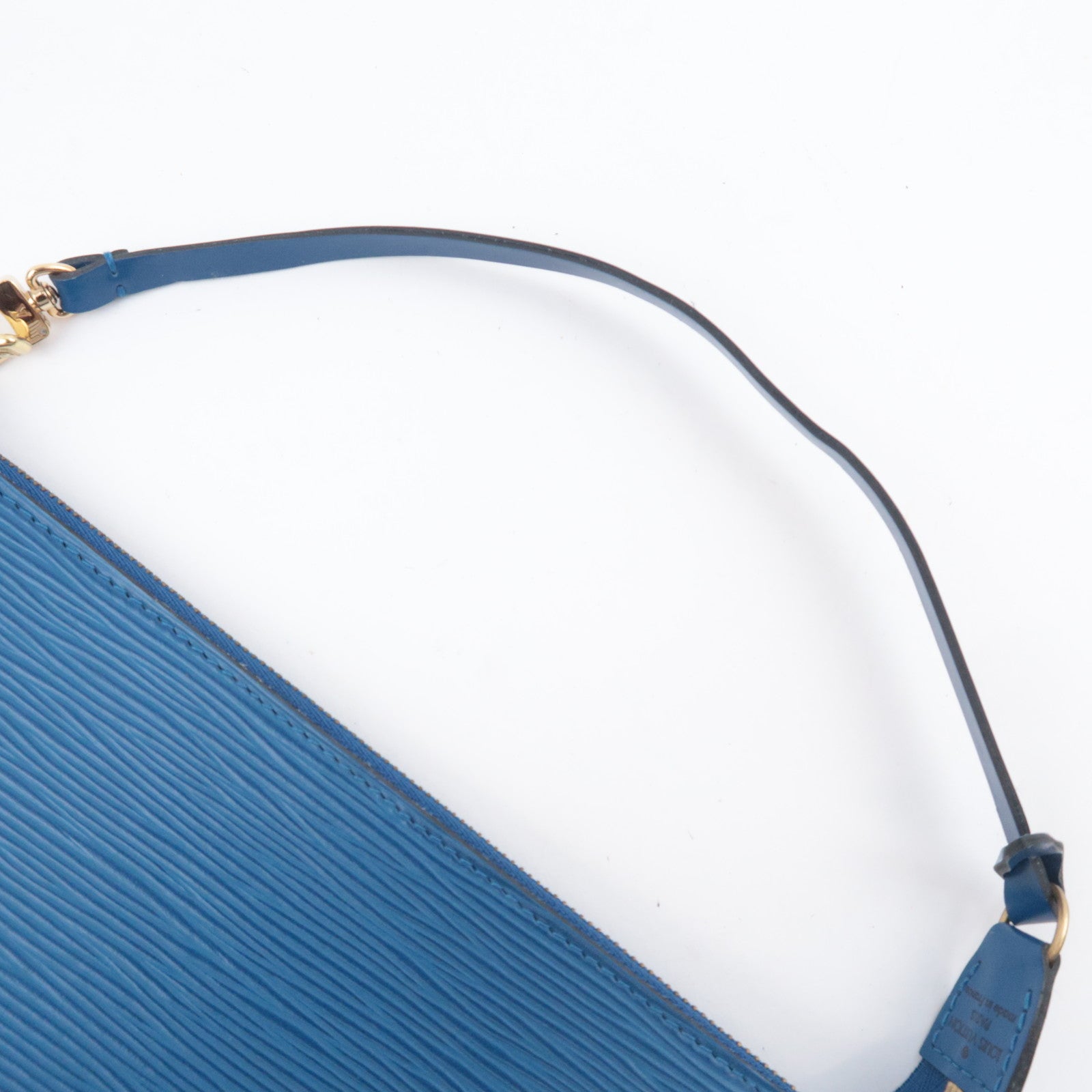 Louis Vuitton Epi Pochette Accessoires Handbag Toledo Blue M52955