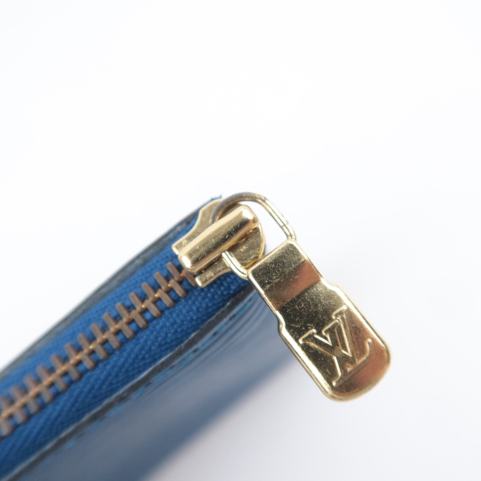 Louis Vuitton Epi Pochette Accessoires Handbag Toledo Blue M52955