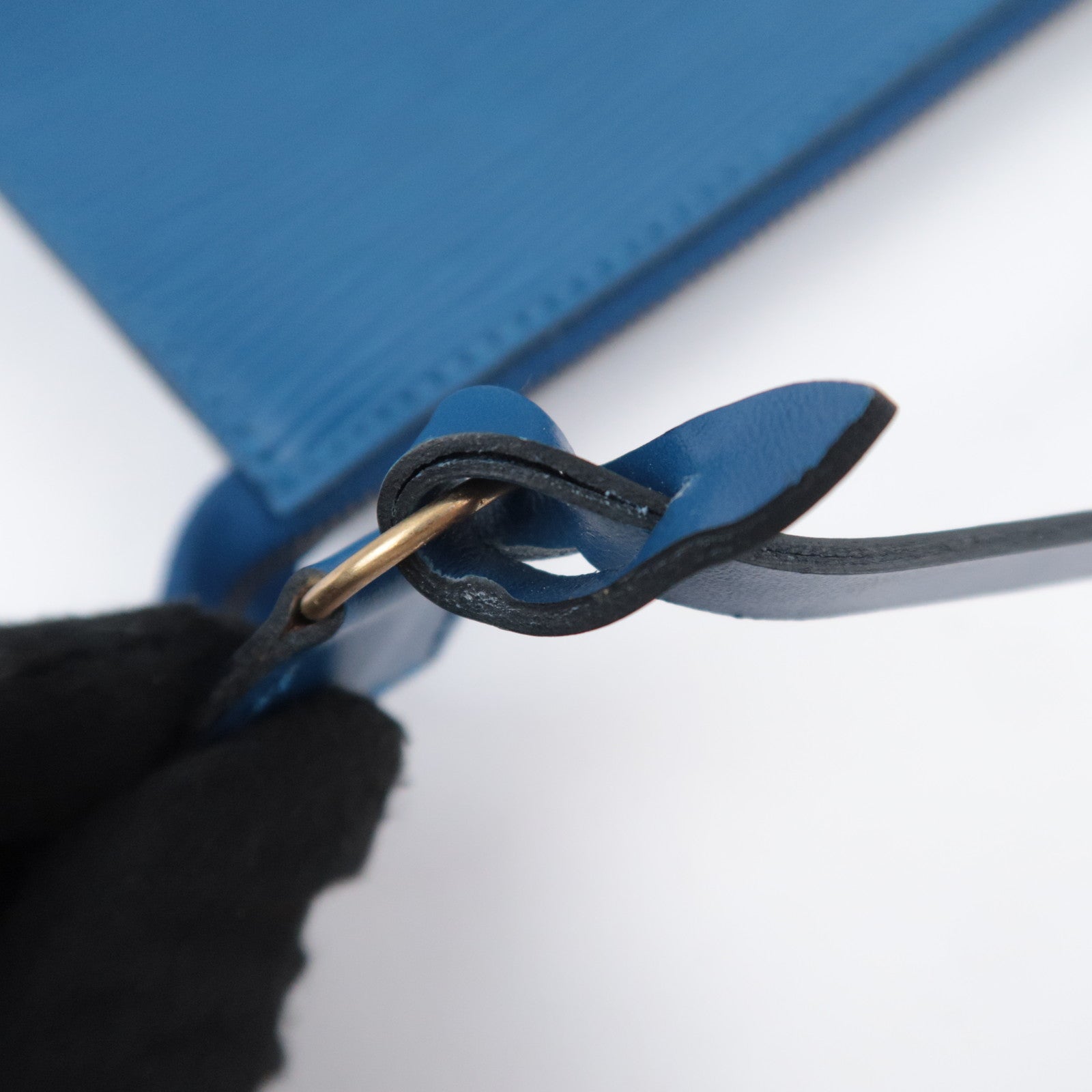 Louis Vuitton Epi Pochette Accessoires Handbag Toledo Blue M52955