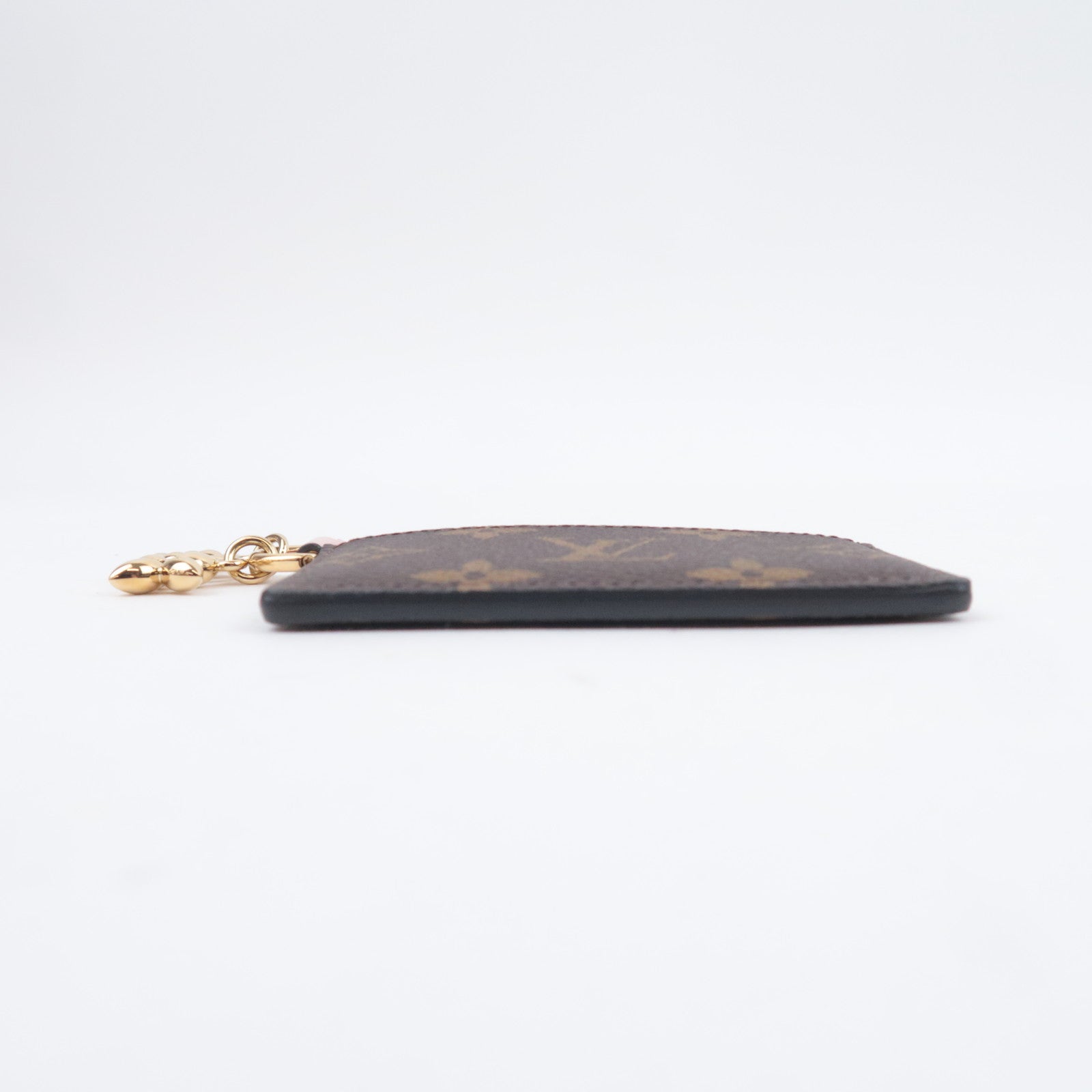 Louis Vuitton Monogram Porte Carte LV Charm Card Case M82739