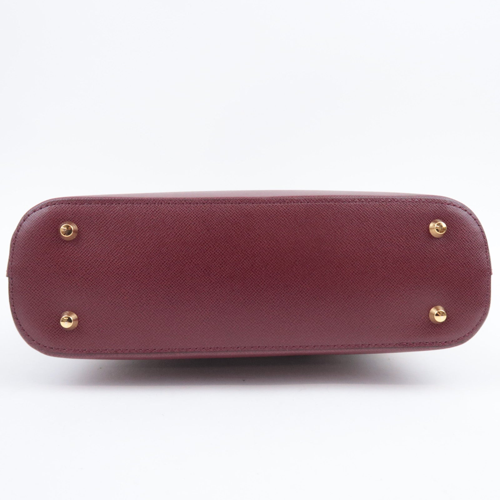 BURBERRY Nova Plaid Canvas Shoulder Bag Bordeaux