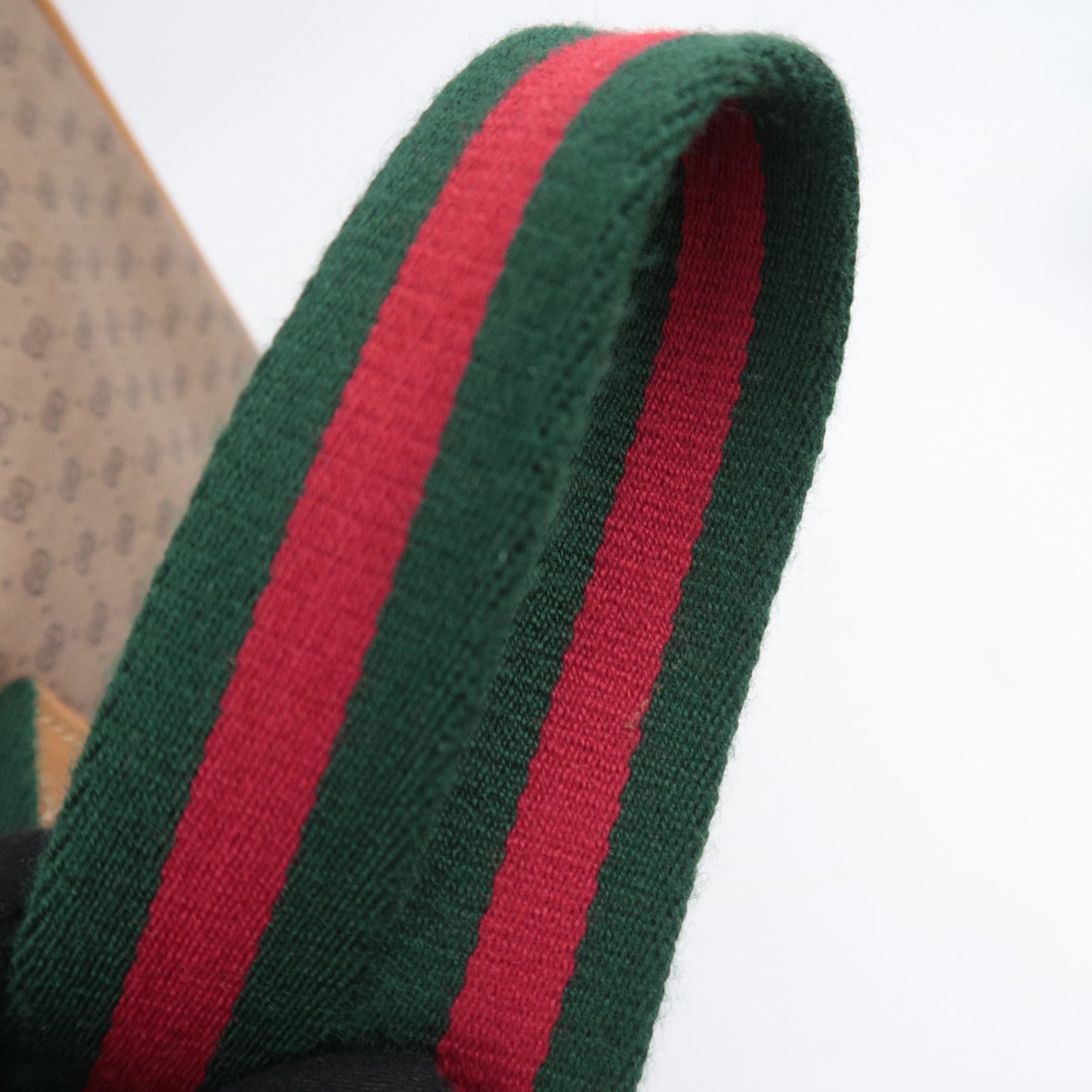 GUCCI Old Gucci Sherry Micro GG PVC Boston Bag 012.39.0079