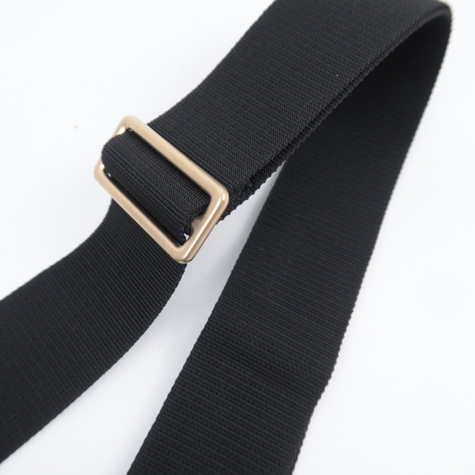 CHANEL New Travel Line Nylon Jacquard Shoulder Bag Black