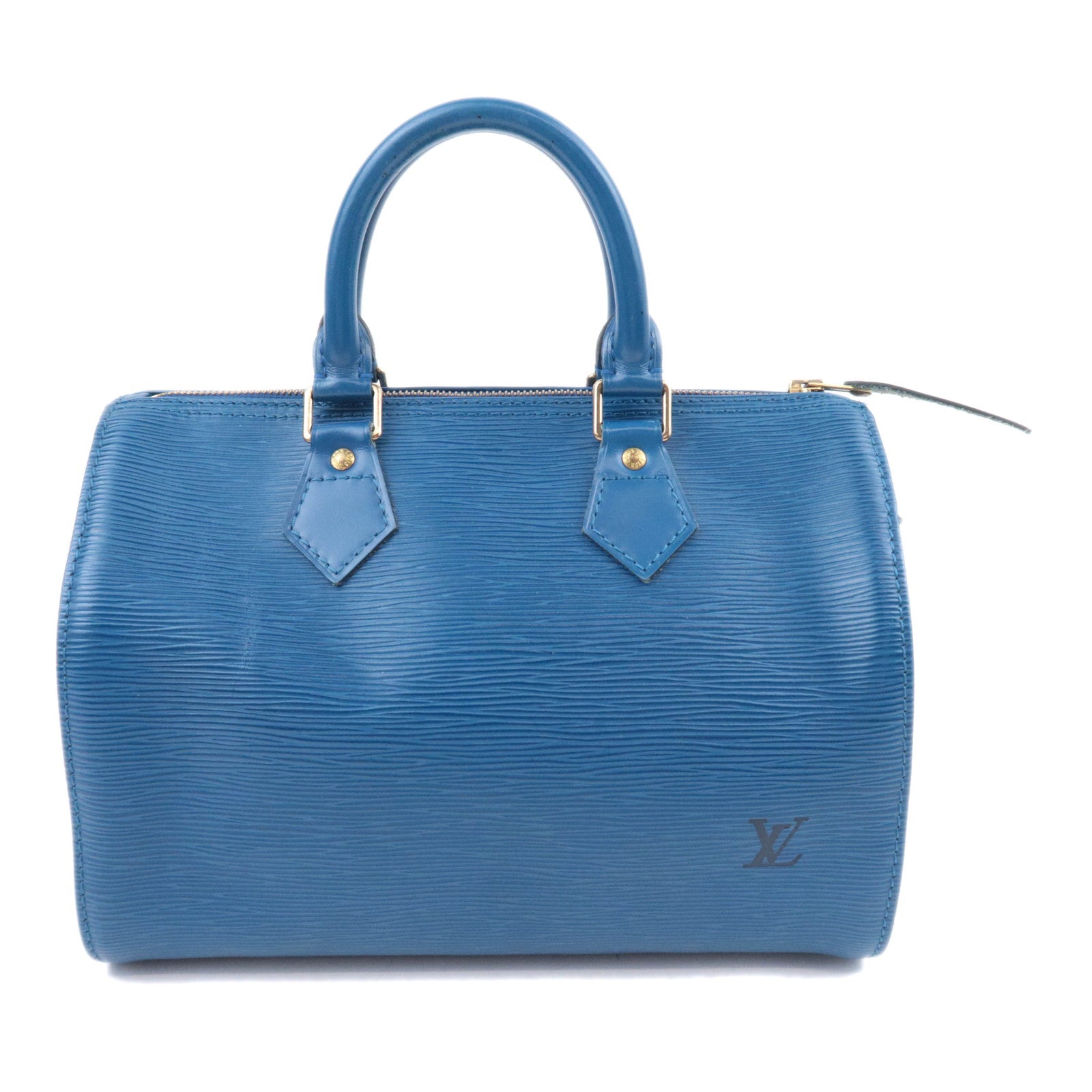 Louis Vuitton Epi Speedy 25 Handbag Toledo Blue M4301591631