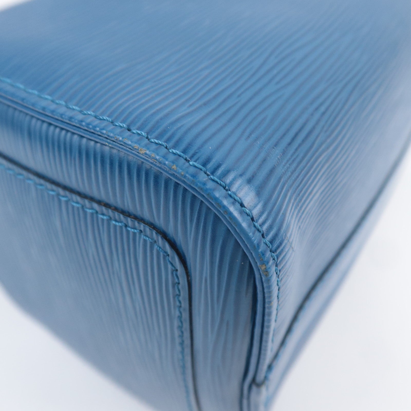 Louis Vuitton Epi Speedy 25 Handbag Toledo Blue M43015