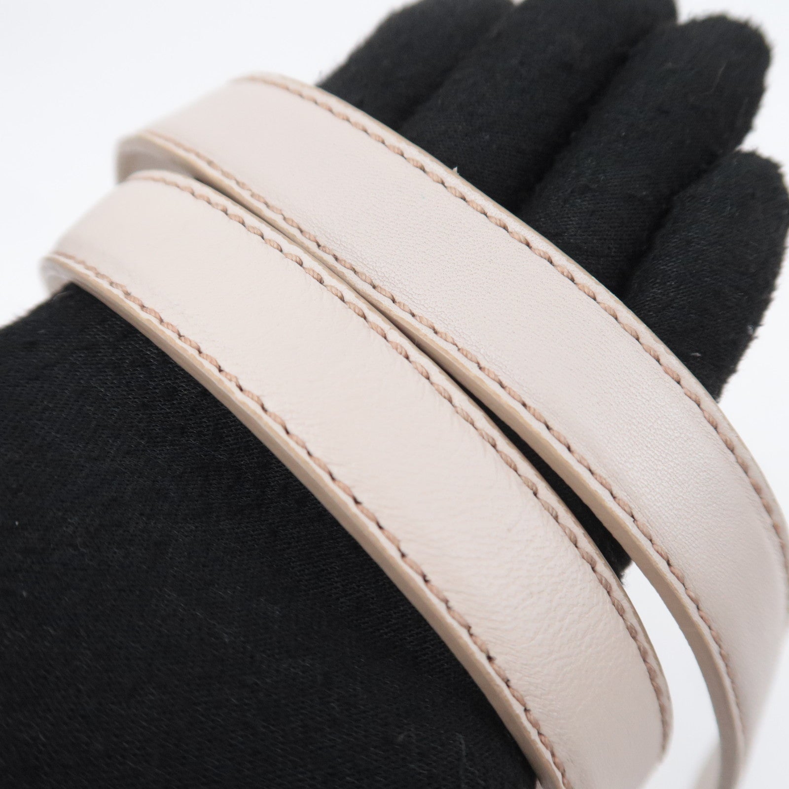 MIU MIU Matelasse 2Way Leather Shoulder Bag Greige